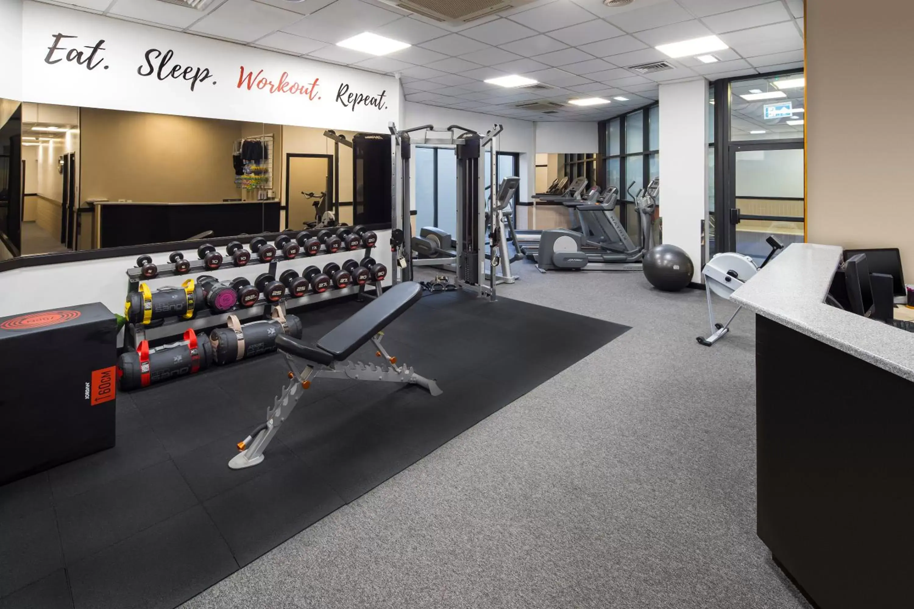 Fitness centre/facilities in Crowne Plaza Glasgow, an IHG Hotel