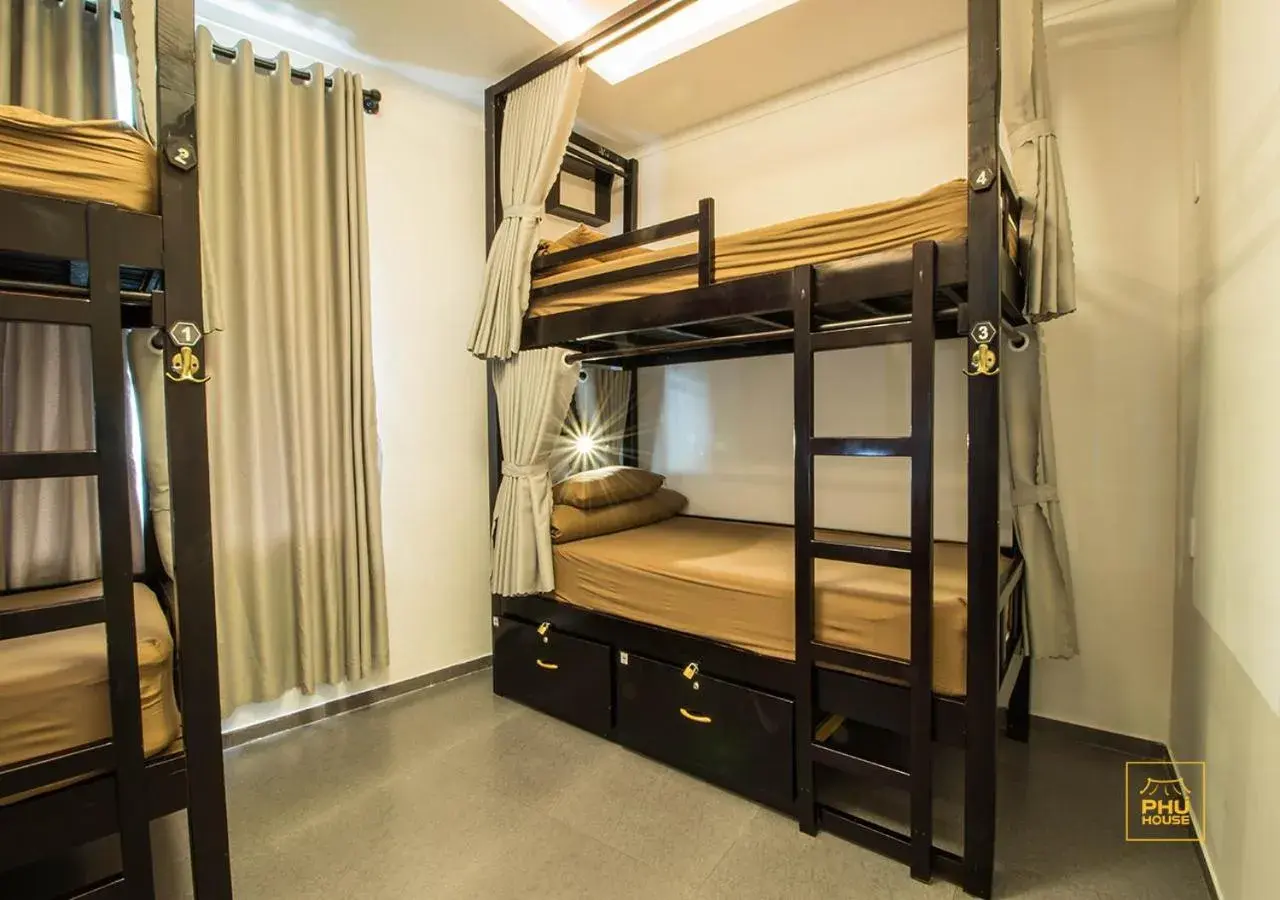 Bunk Bed in Phu House Hostel