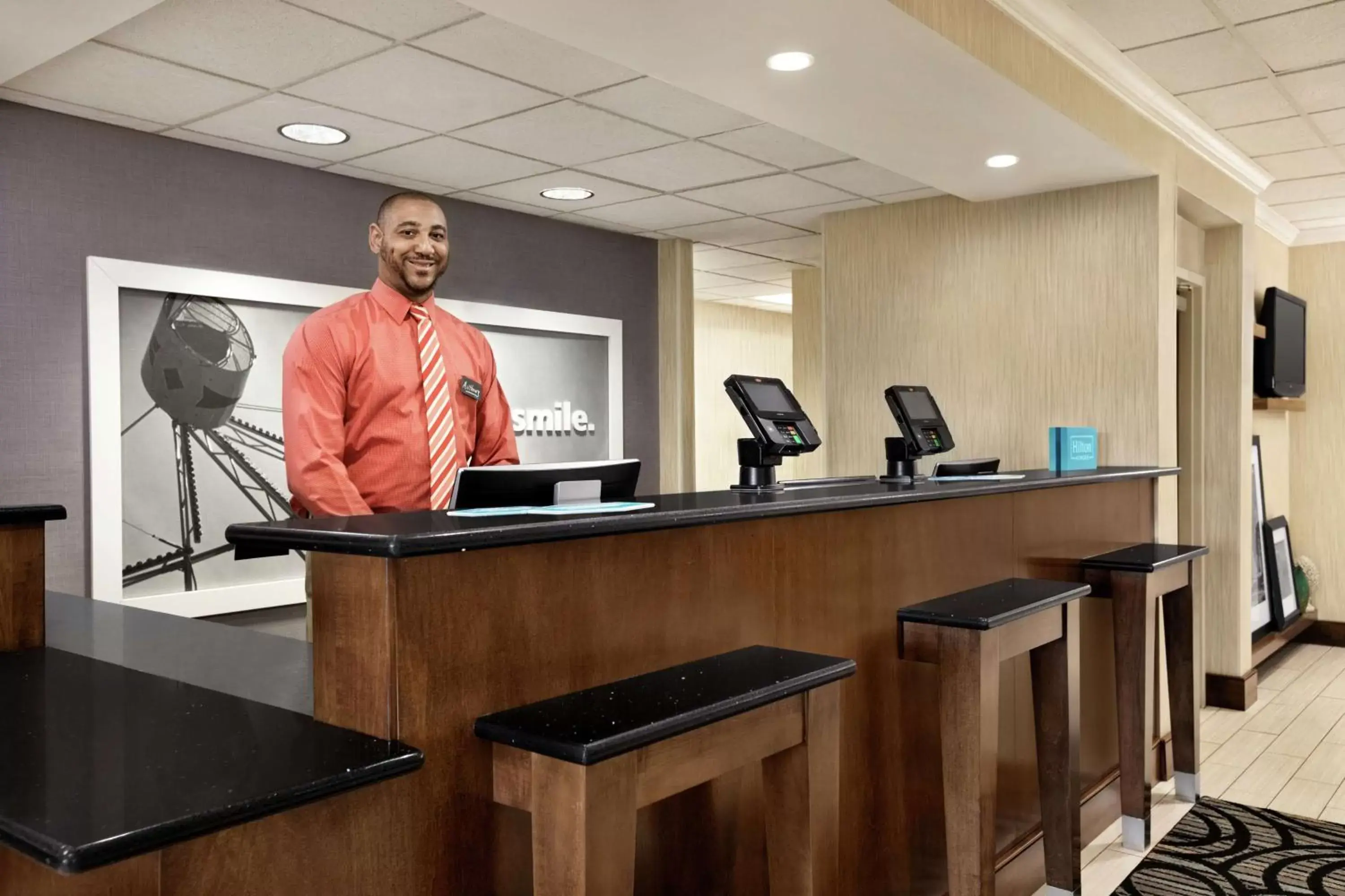 Lobby or reception, Lobby/Reception in Hampton Inn Richmond/Ashland