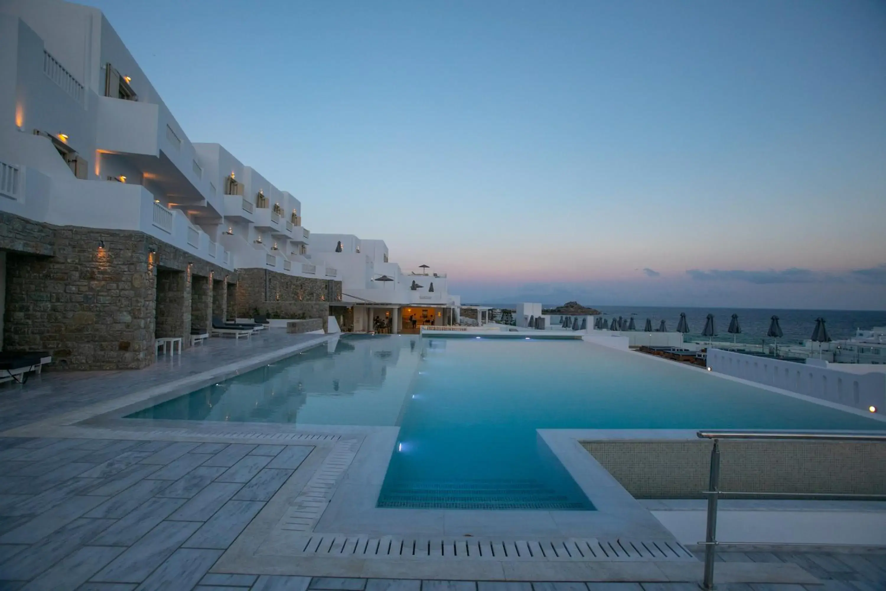 Property building, Swimming Pool in The George Hotel Mykonos