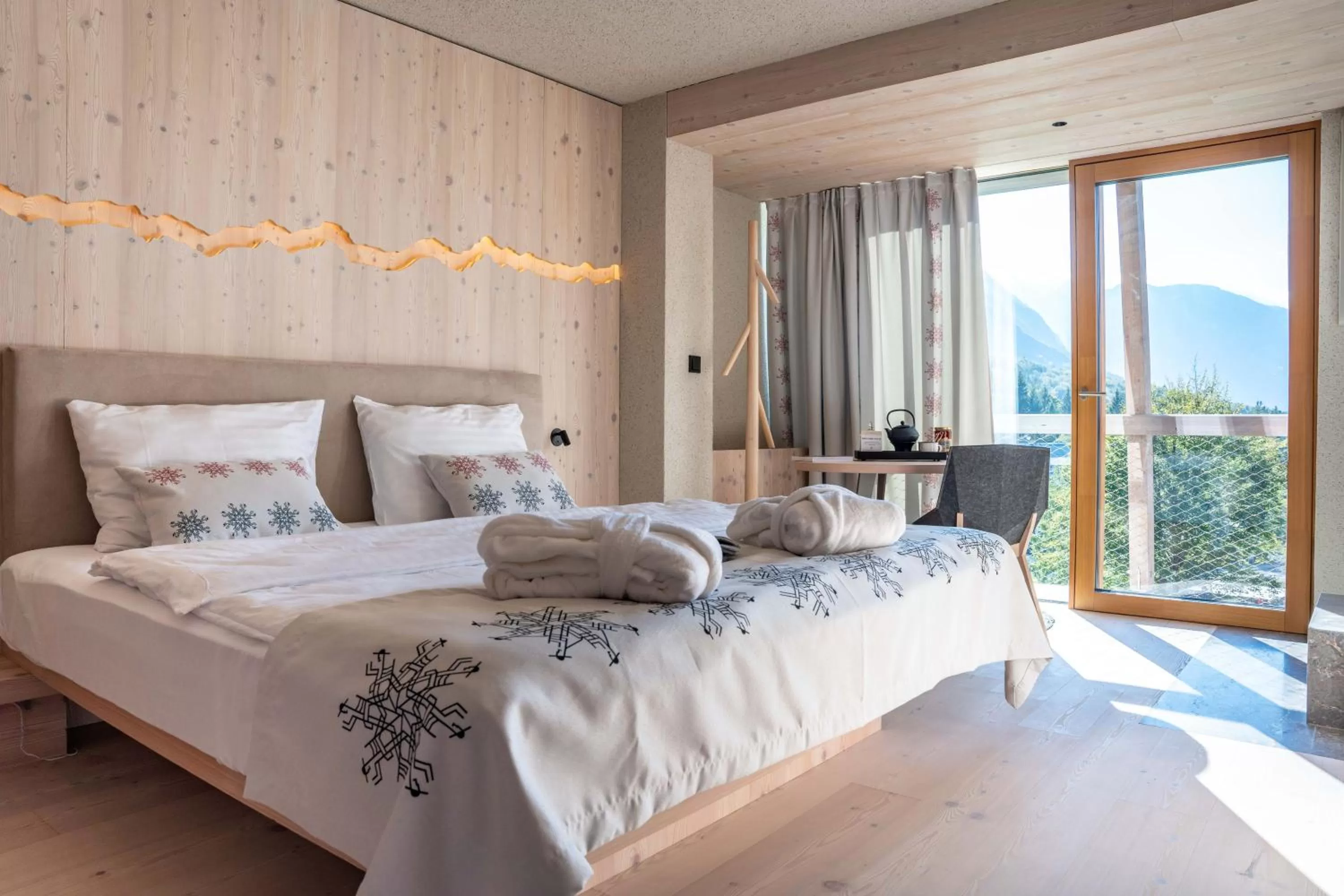 Superior Suite with Balcony - single occupancy in Hotel Bohinj