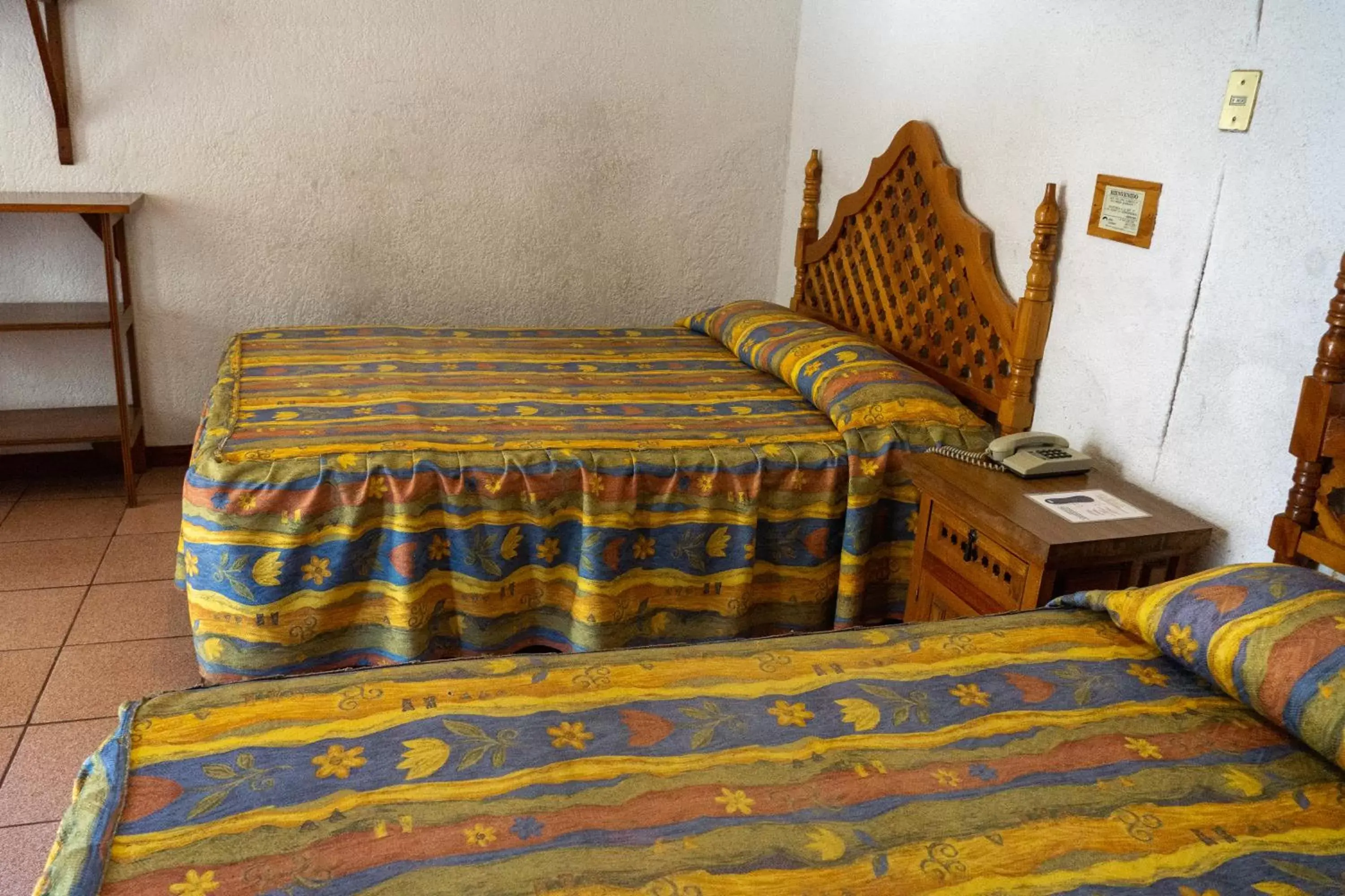 Bed in Hotel Colonial