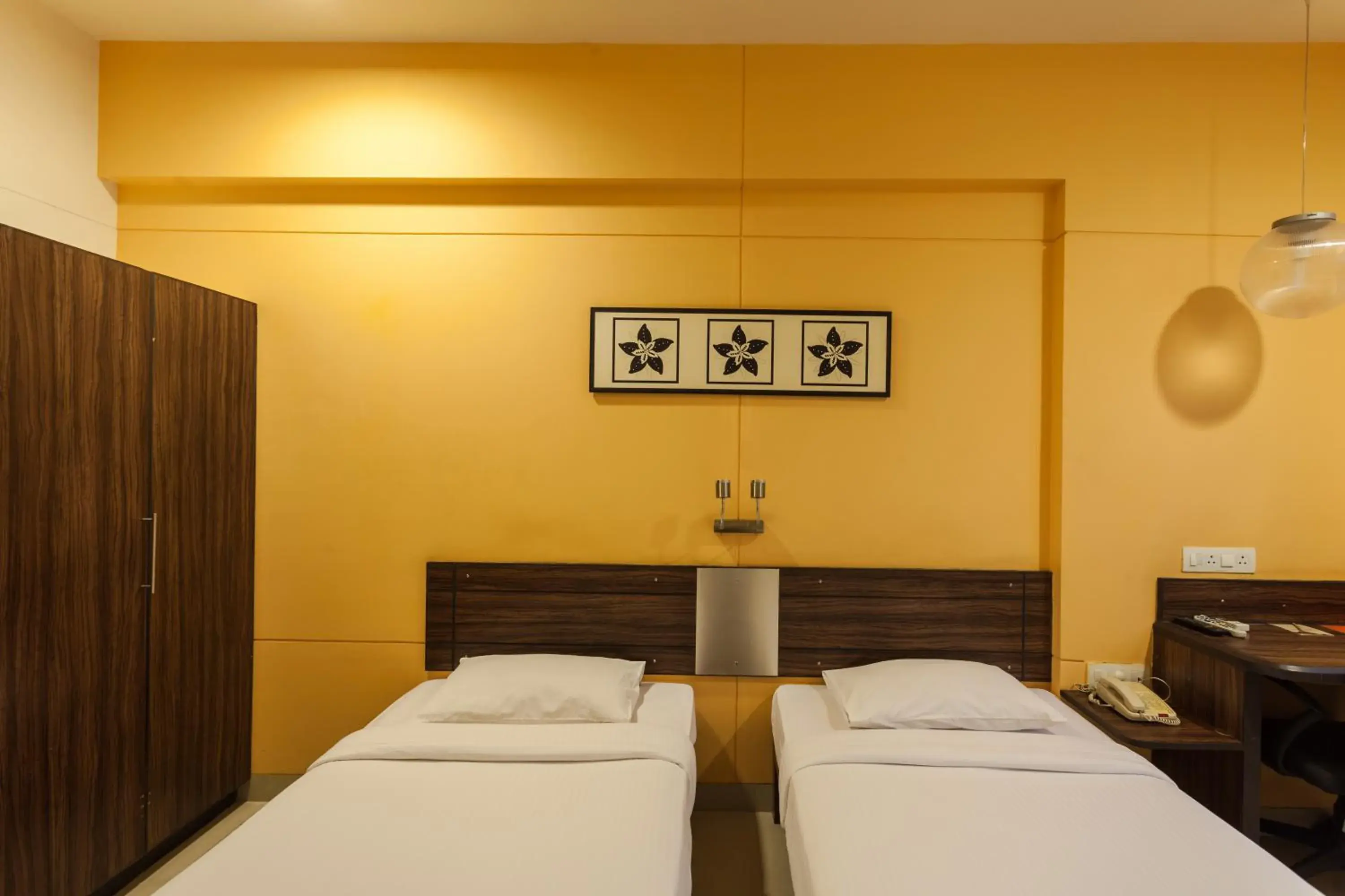 Bedroom, Bed in Ginger Hotel Surat