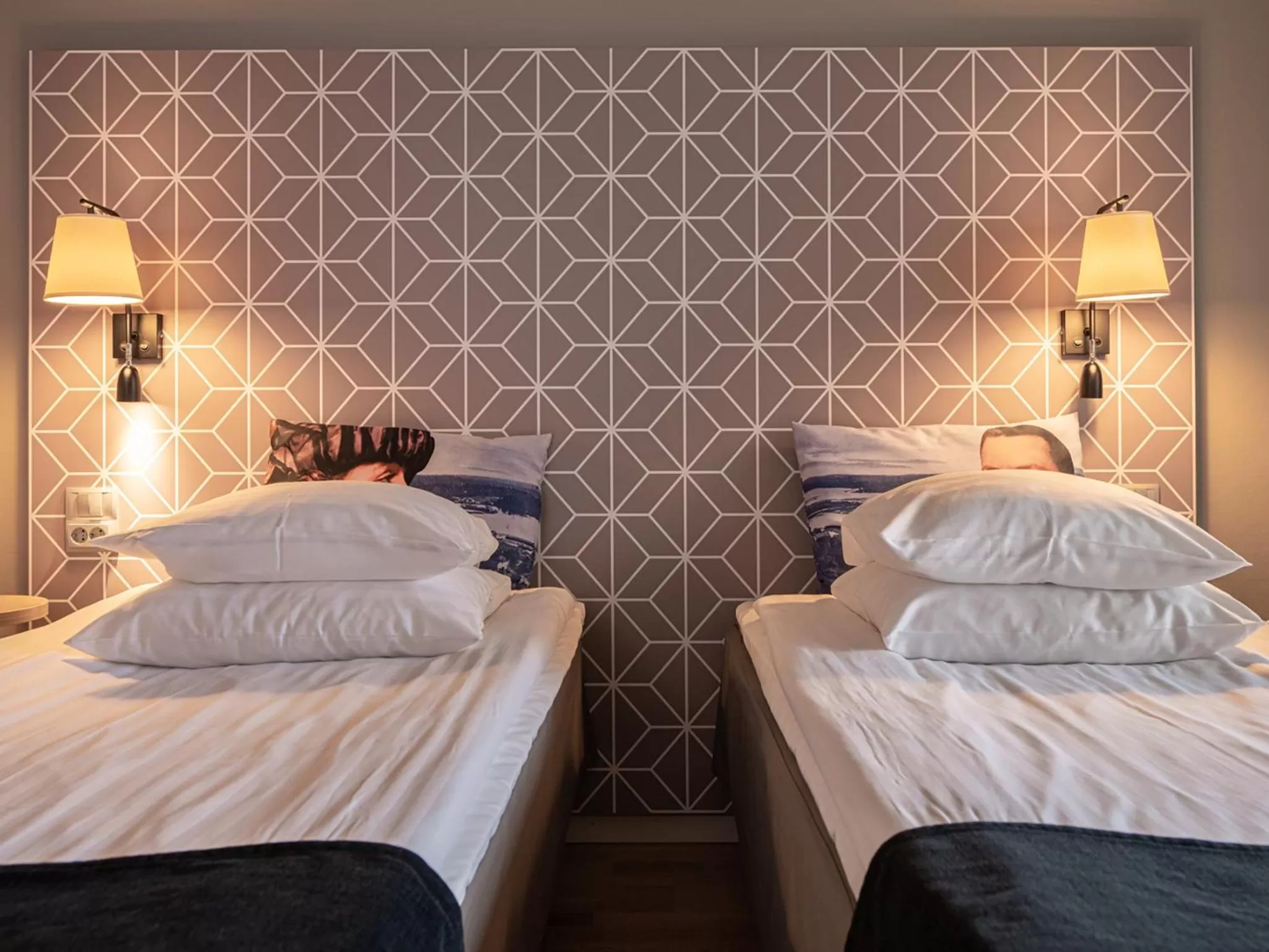 Bed in Original Sokos Hotel Vaakuna Mikkeli