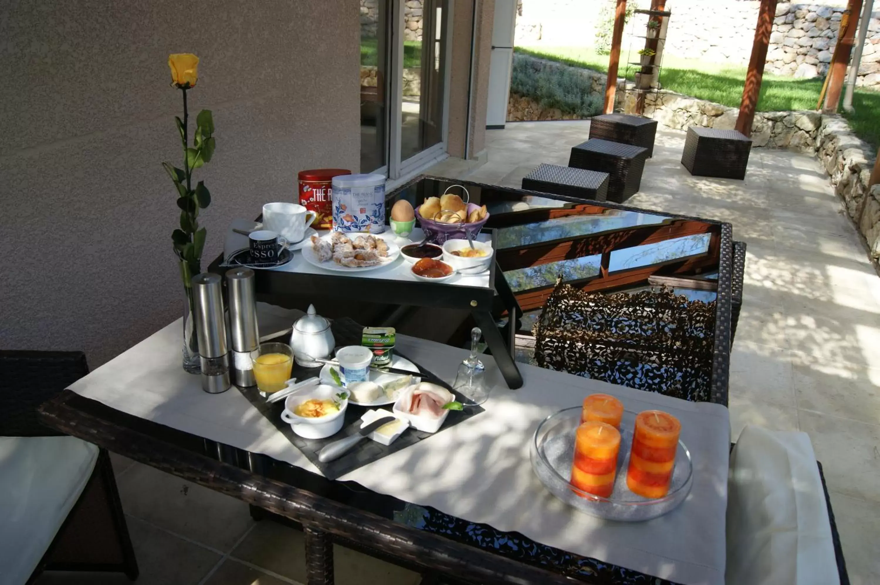 Continental breakfast, Breakfast in B&B Villa Castelnau Montpellier