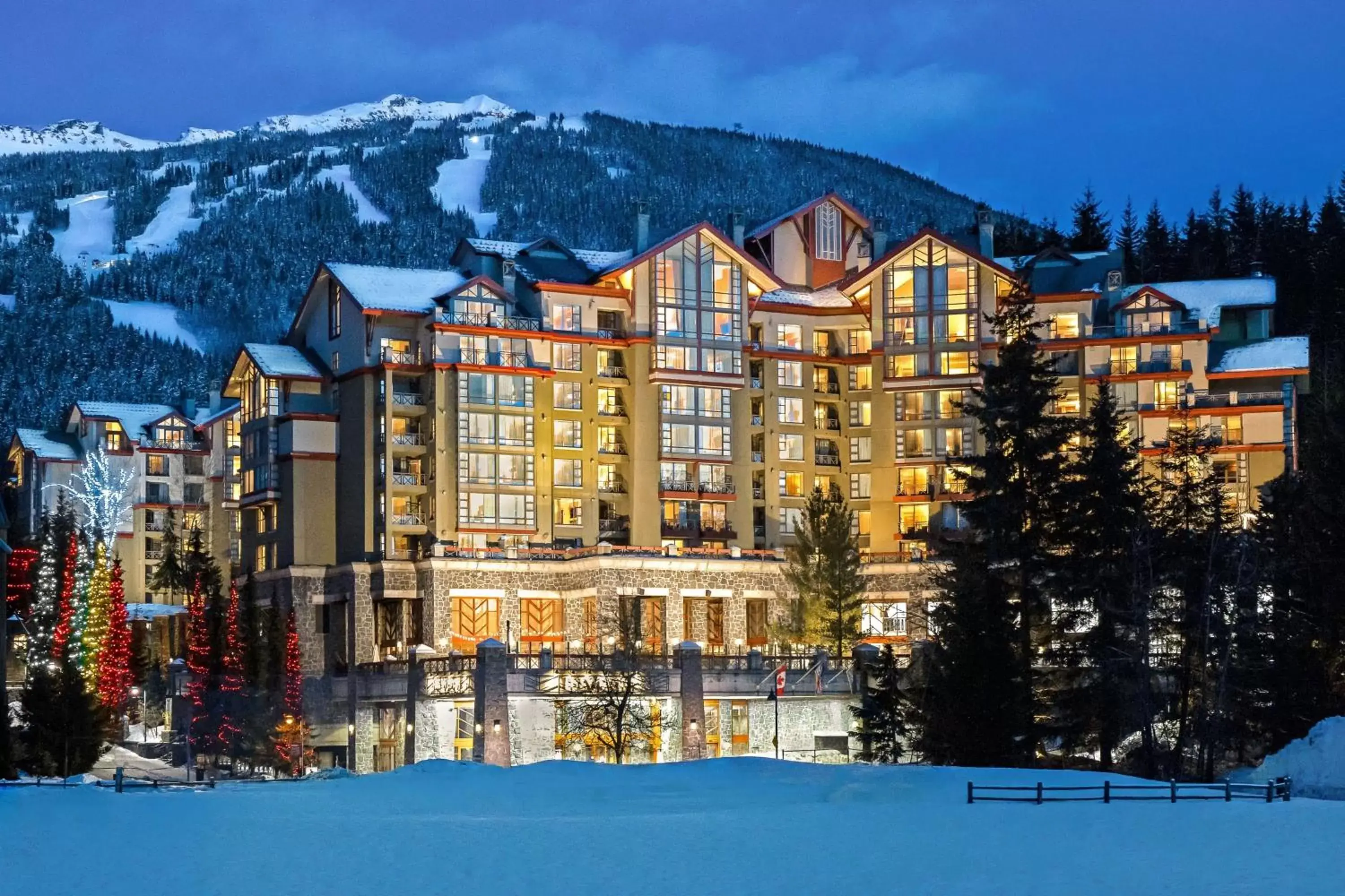 Property building, Winter in The Westin Resort & Spa, Whistler