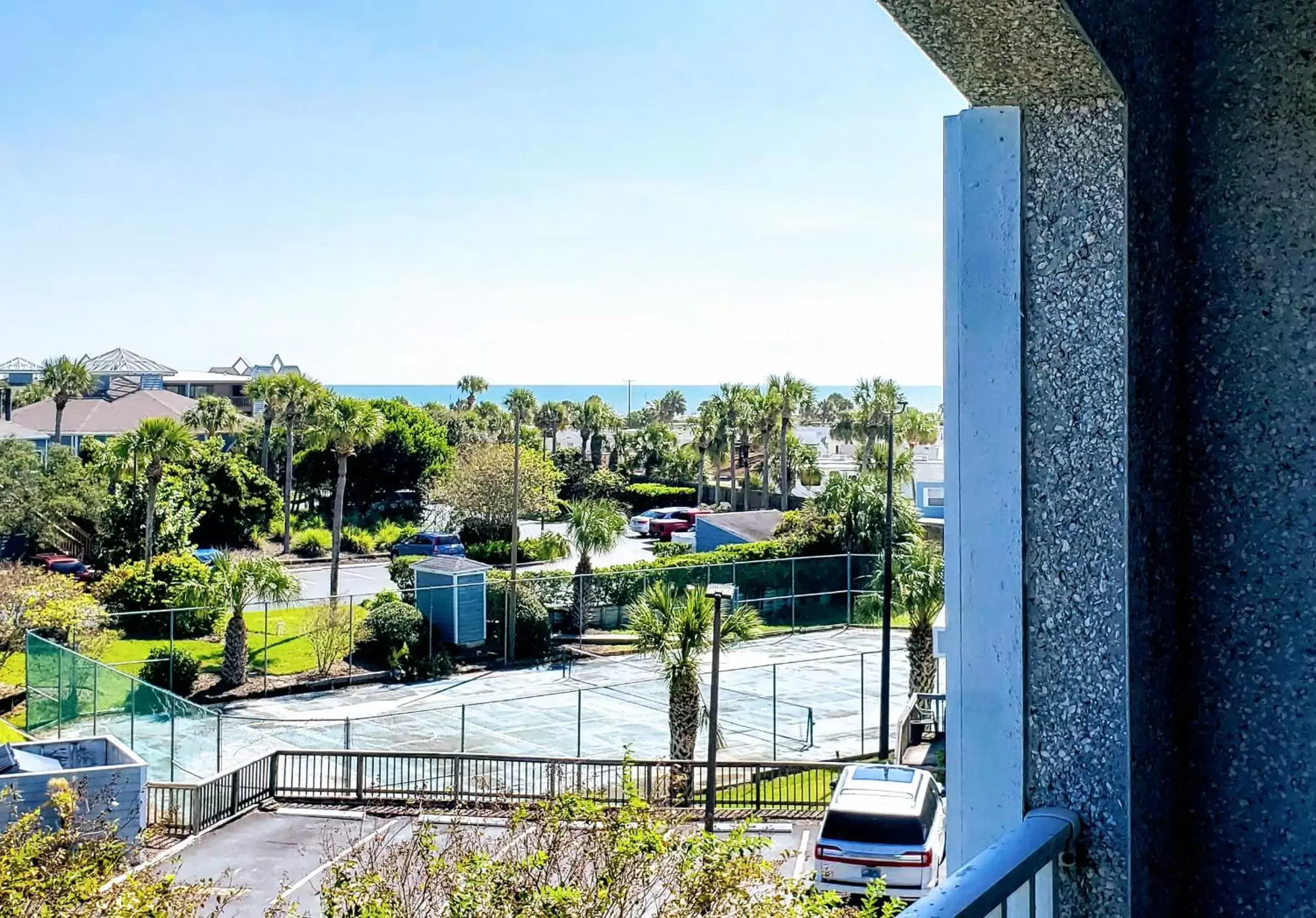 Pool View in Hibiscus Oceanfront Resort