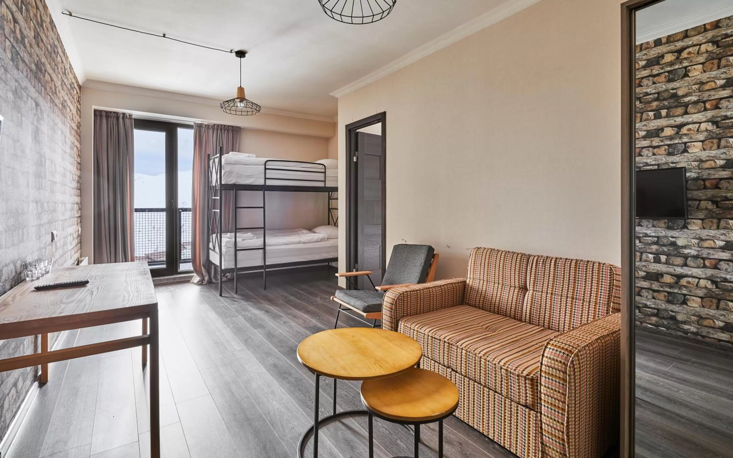 Photo of the whole room in Gudauri Loft Hotel