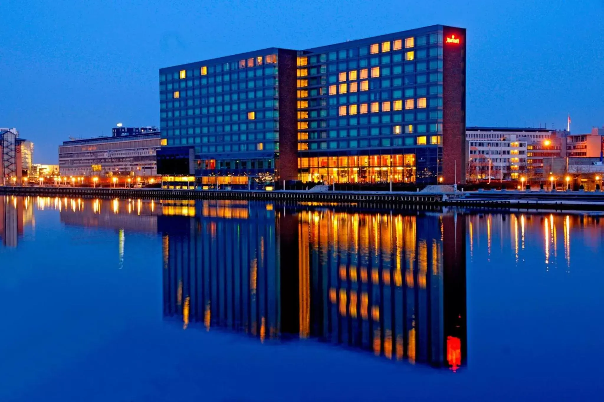 Property Building in Copenhagen Marriott Hotel