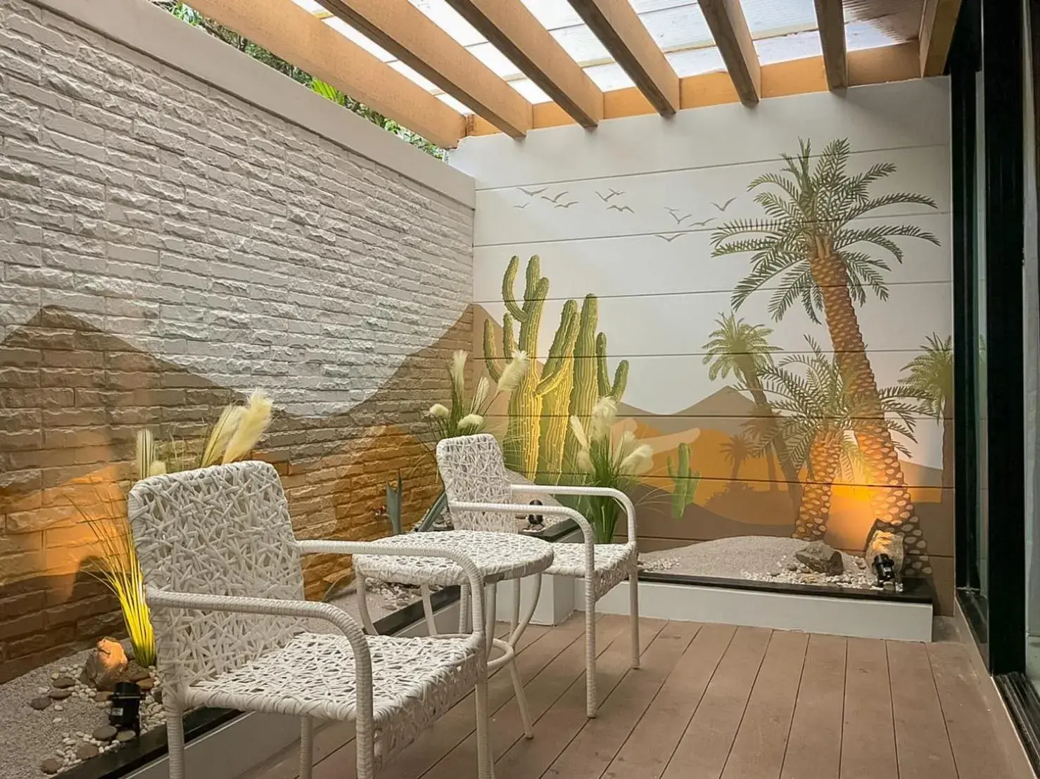 Balcony/Terrace, Seating Area in Sand Dunes Chaolao Beach Resort