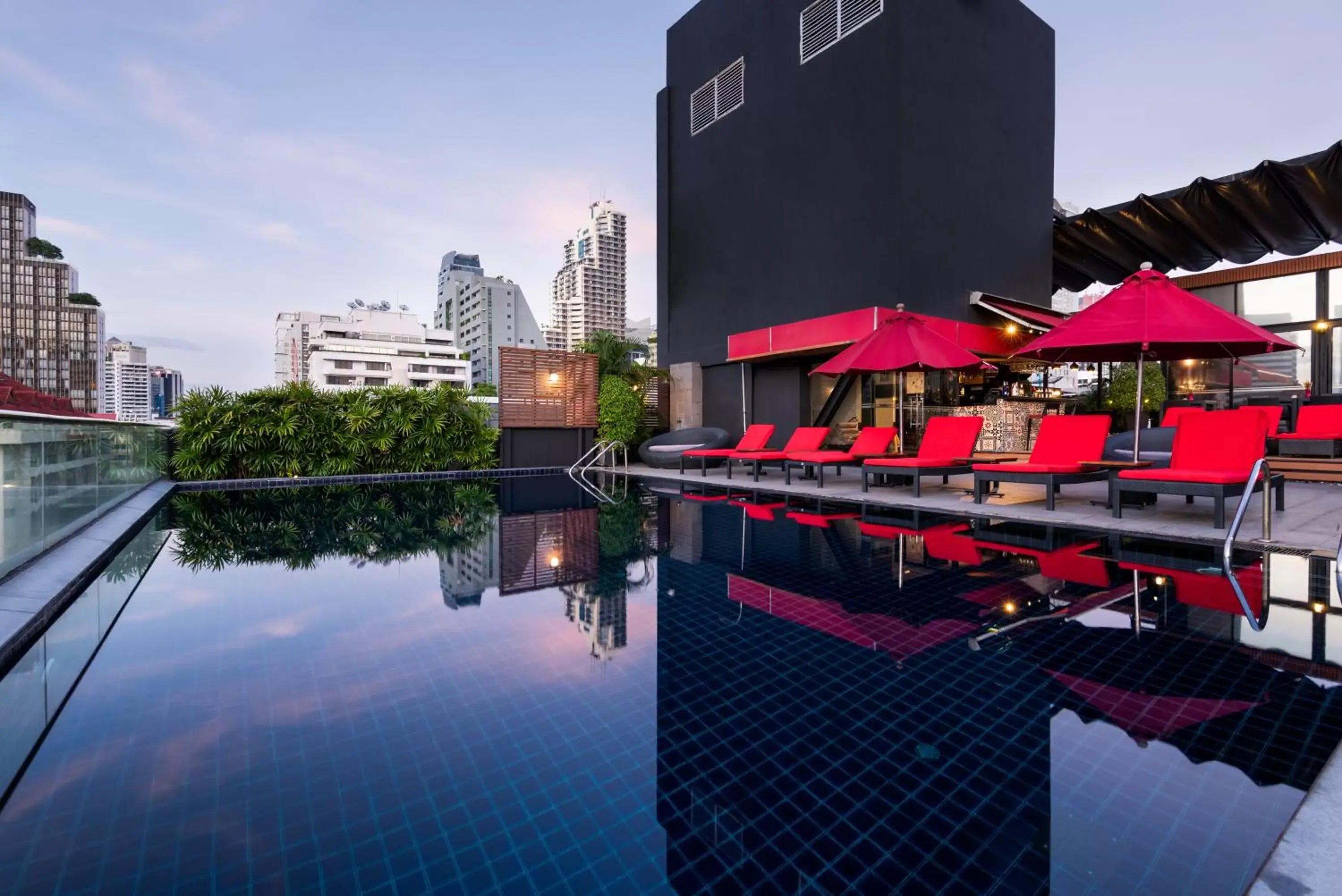 City view, Swimming Pool in Maitria Mode Sukhumvit 15 Bangkok - A Chatrium Collection