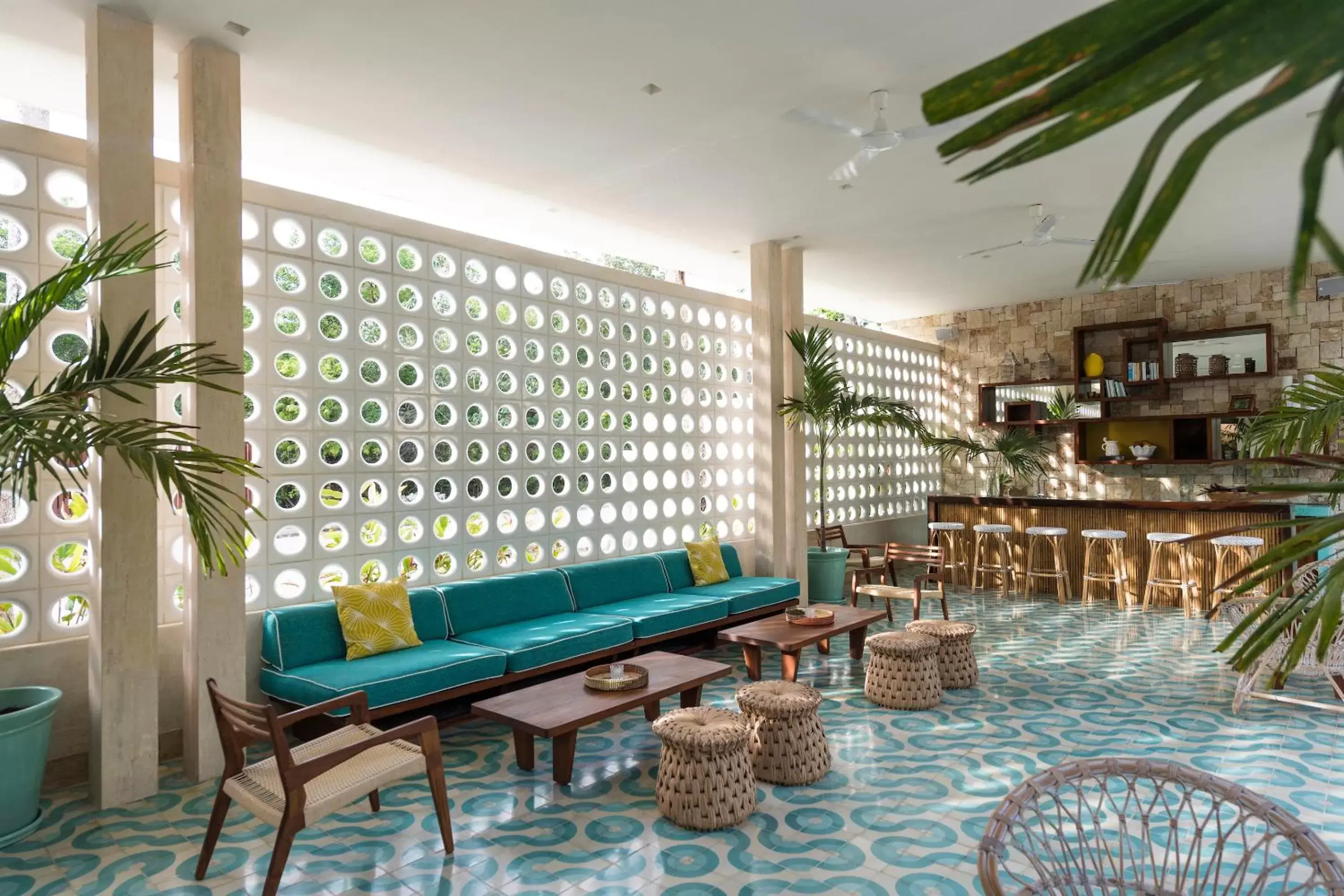 Lounge or bar in Hotel Tiki Tiki Tulum