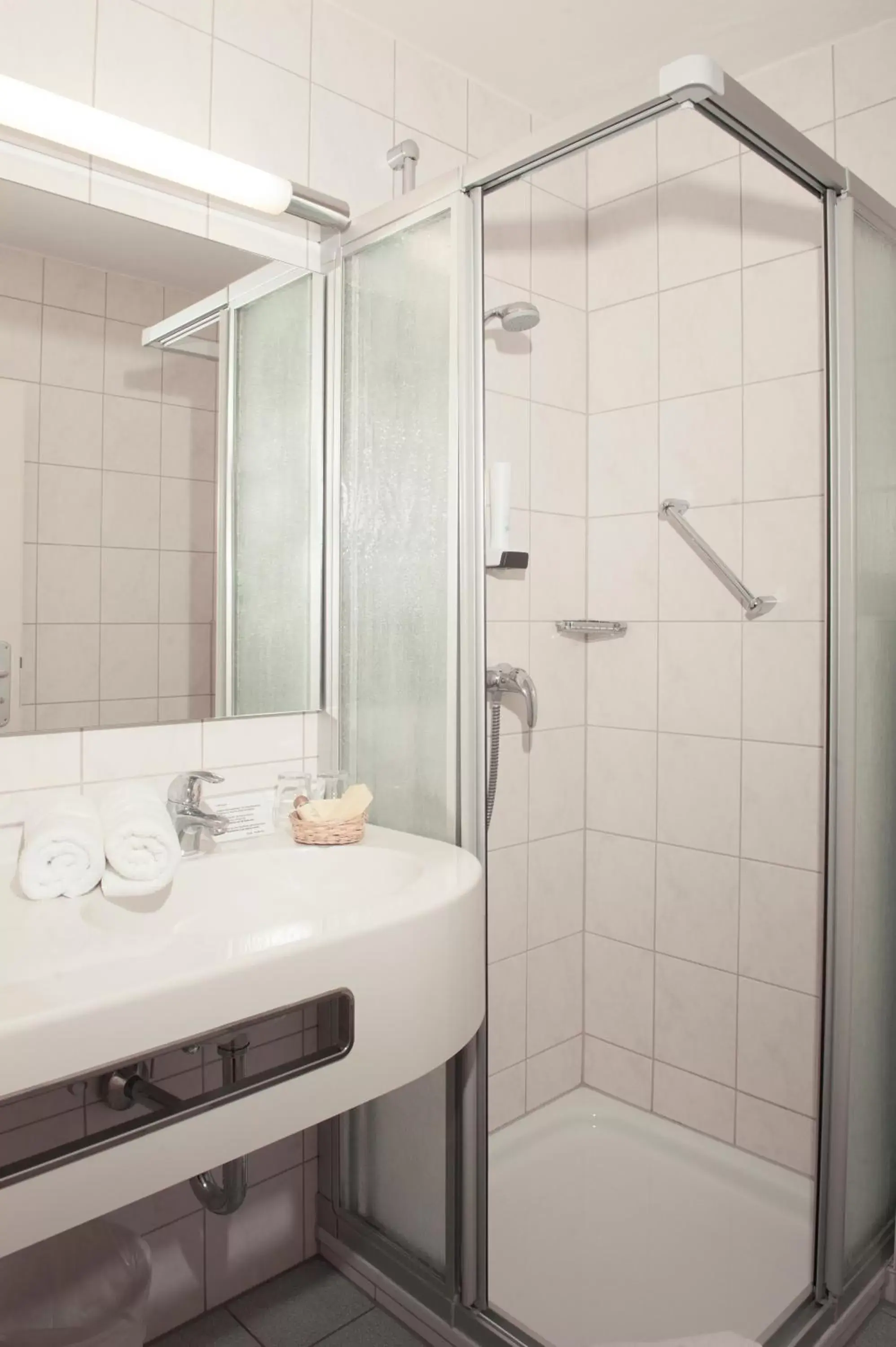 Bathroom in Hotel Seeblick & Ferienwohnung