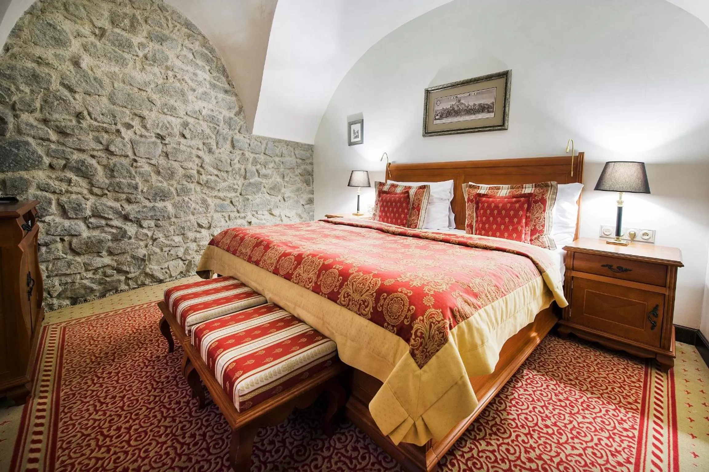 Bed in Arcadia Boutique Hotel