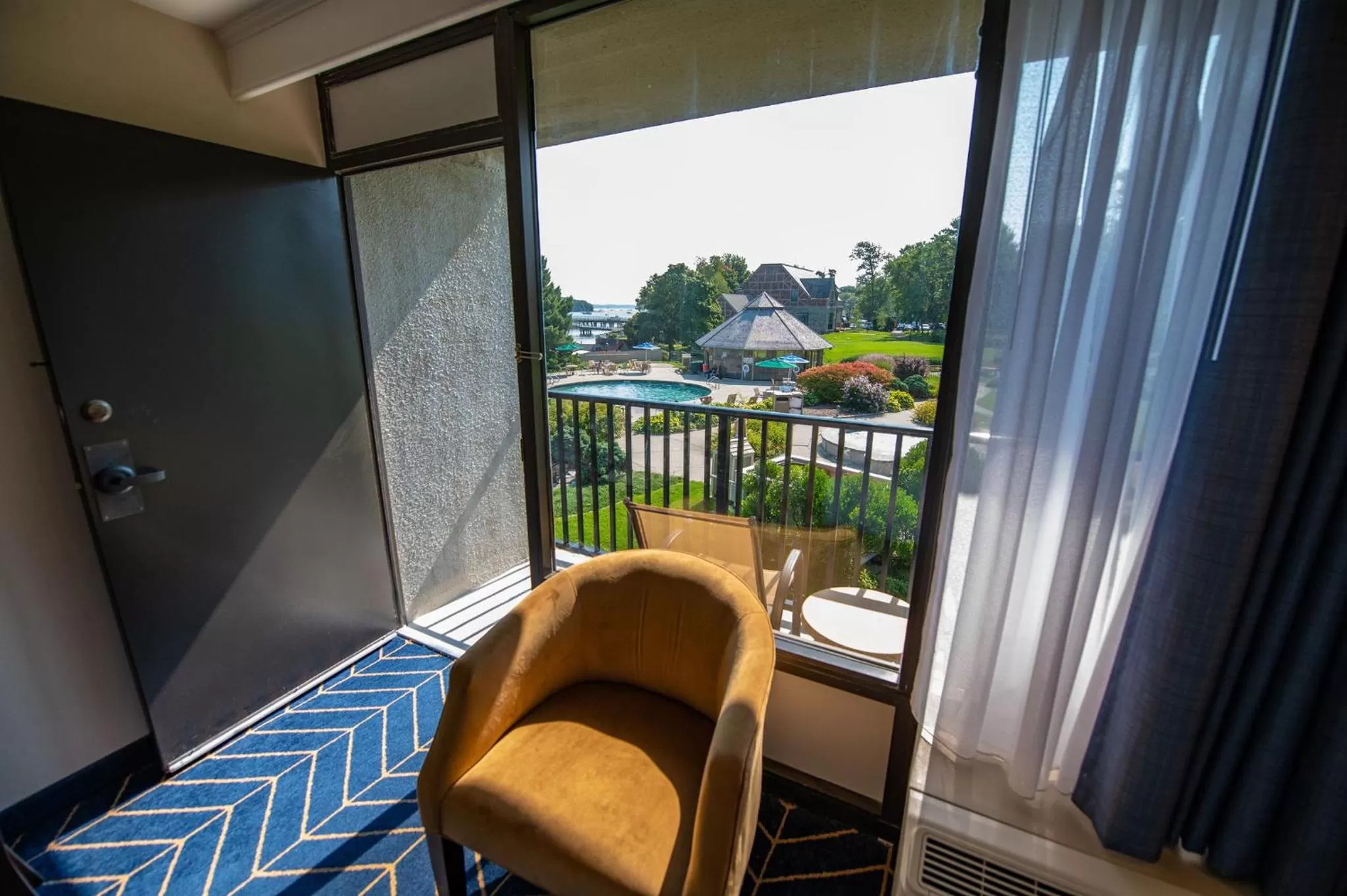 Seating area in Holiday Inn Bar Harbor Regency Hotel by IHG
