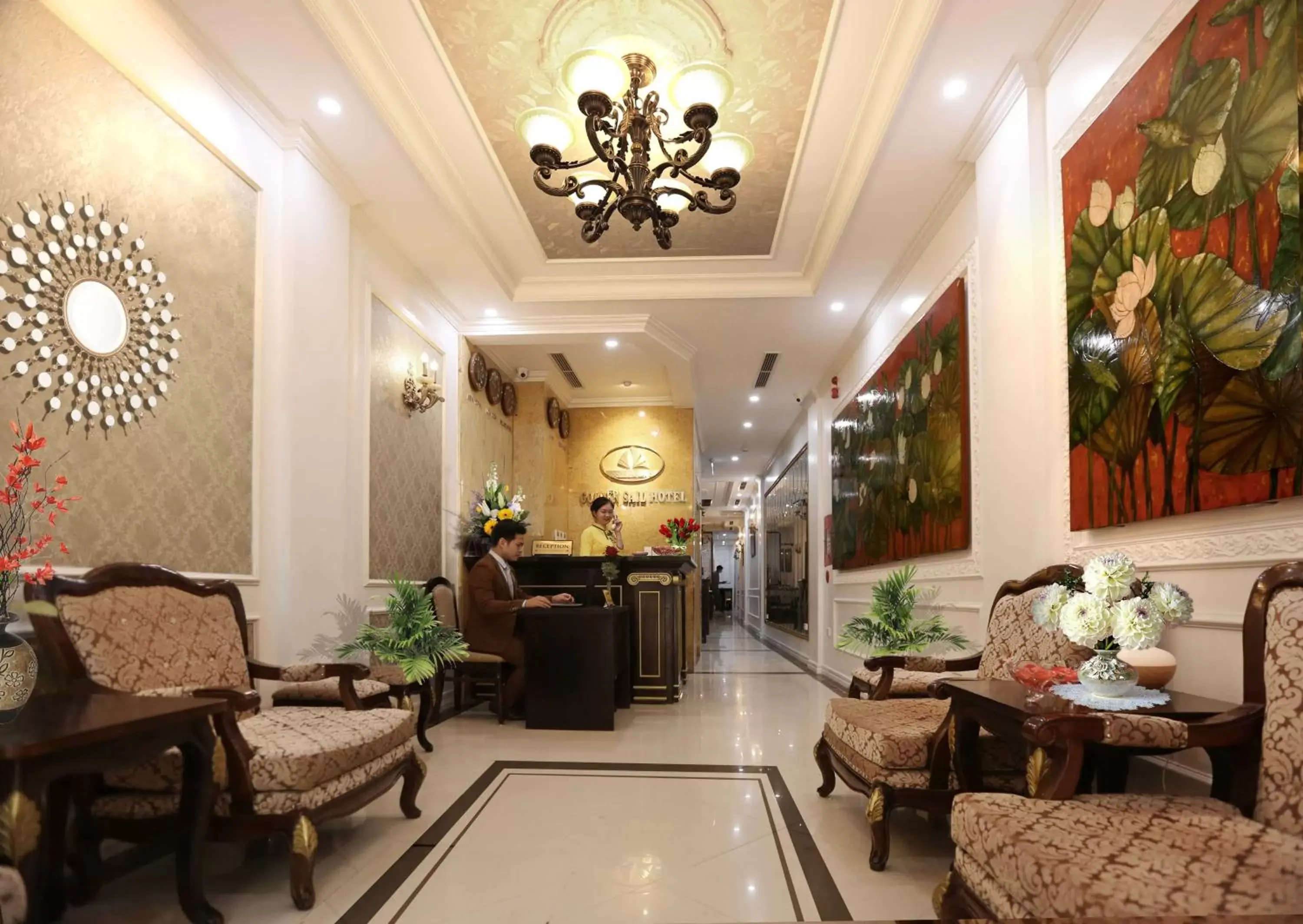 Property building, Lobby/Reception in Golden Sail Hotel & Spa
