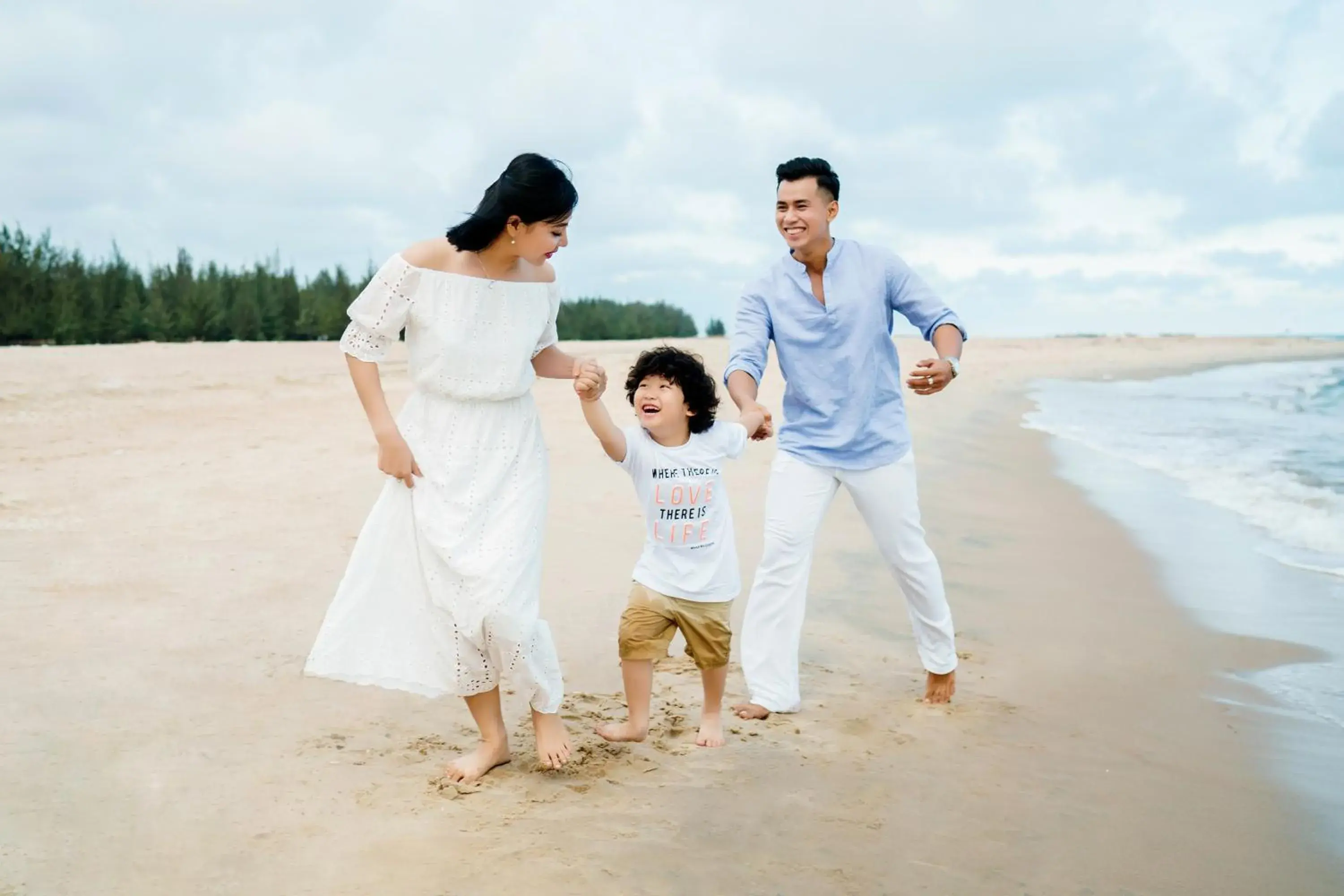 People, Family in Seava Ho Tram Beach Resort