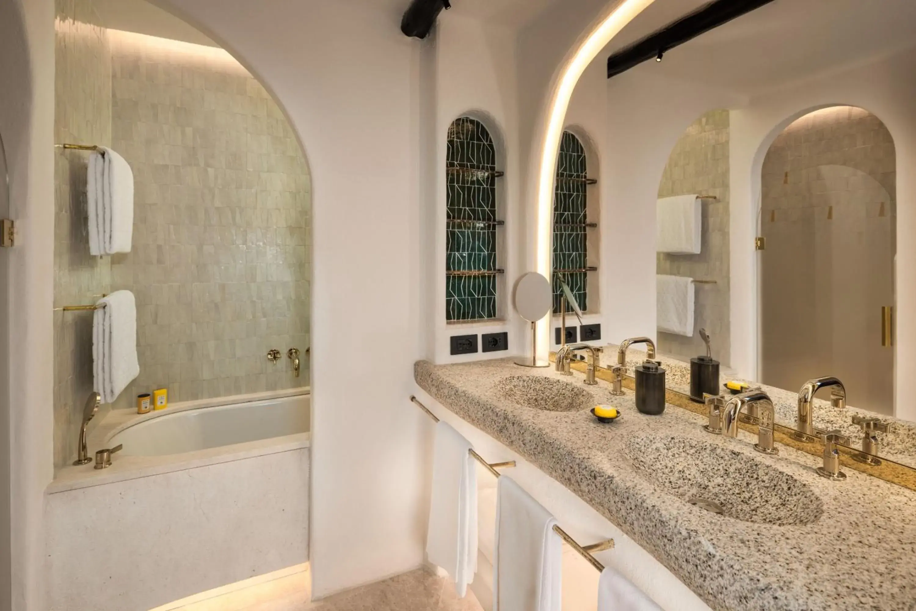 Bathroom in Hotel Cala Di Volpe A Luxury Collection Hotel Costa Smeralda