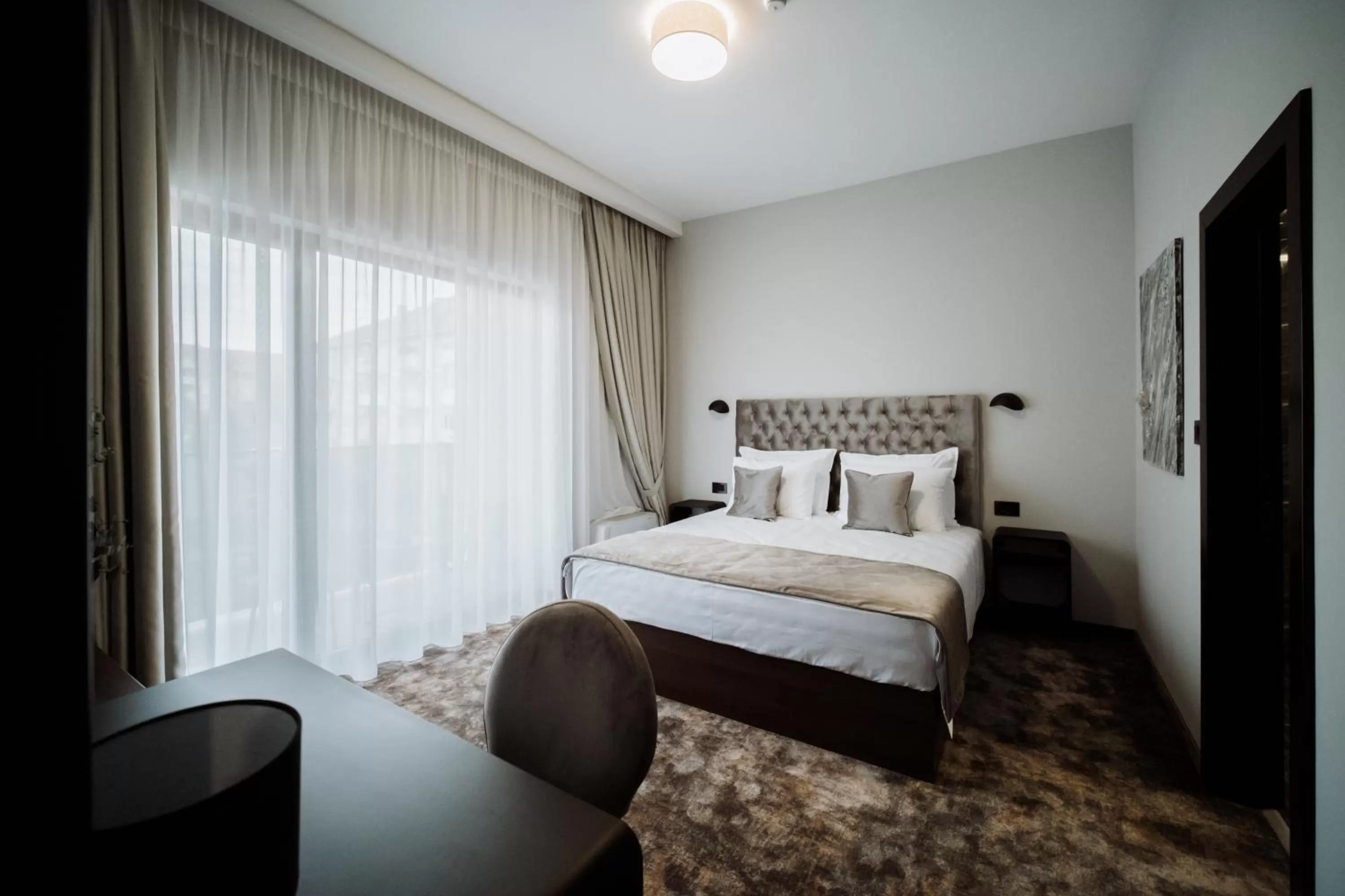 Bedroom, Bed in Hotel Barcode Wellness & Spa