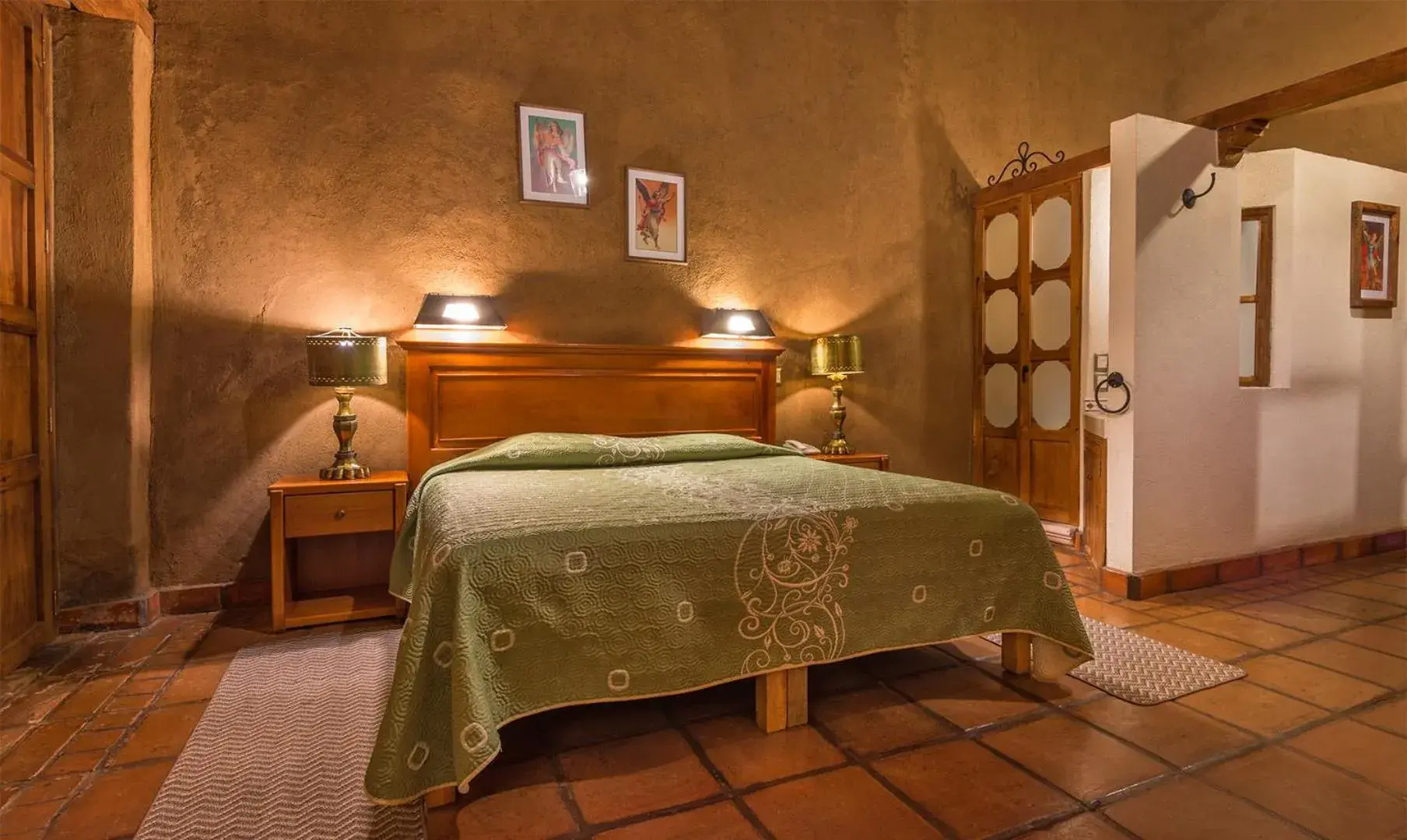 Photo of the whole room, Bed in Hotel Refugio del Angel