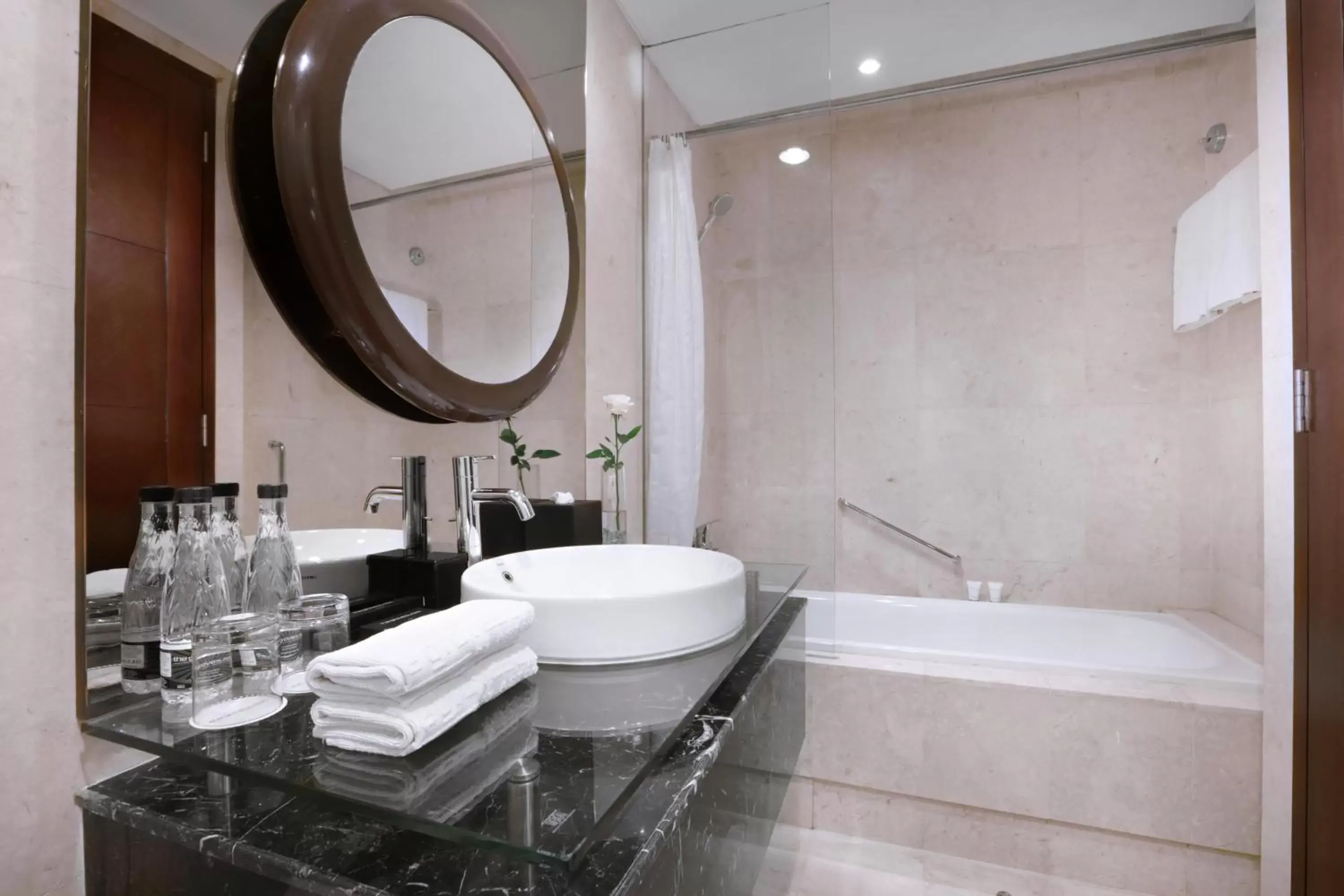 Bathroom in The Grove Suites by GRAND ASTON