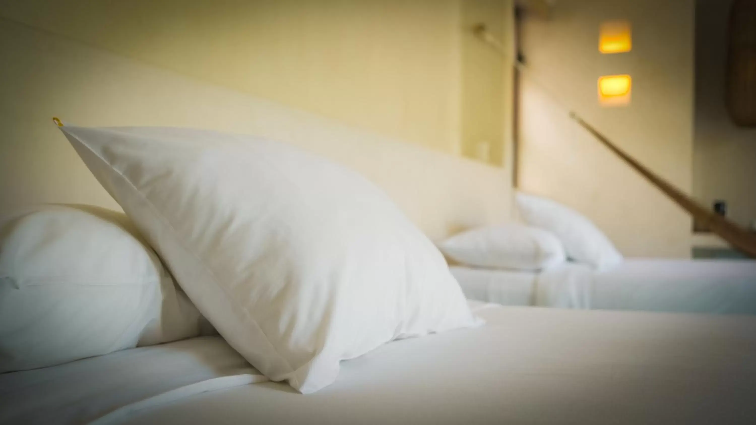 Bed in Hotel Holistika Tulum