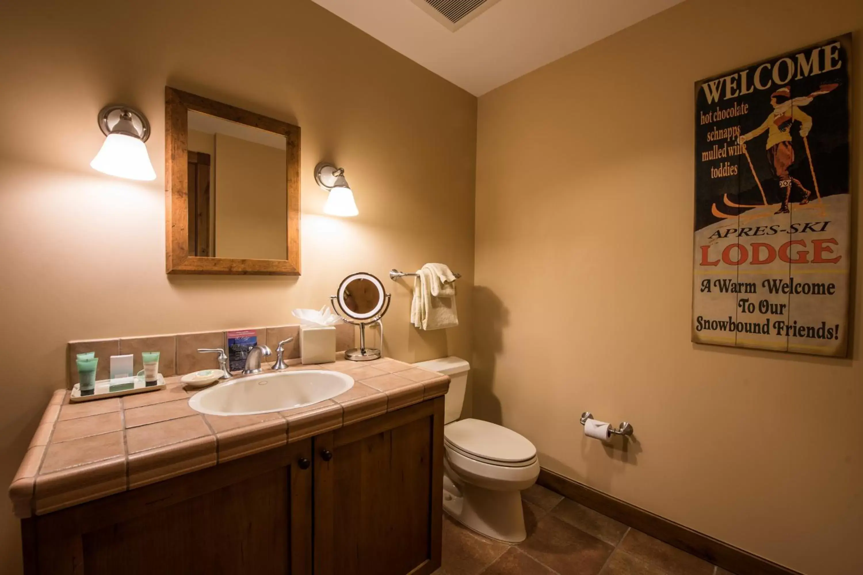 Bathroom in The Lodge at Mountaineer Square