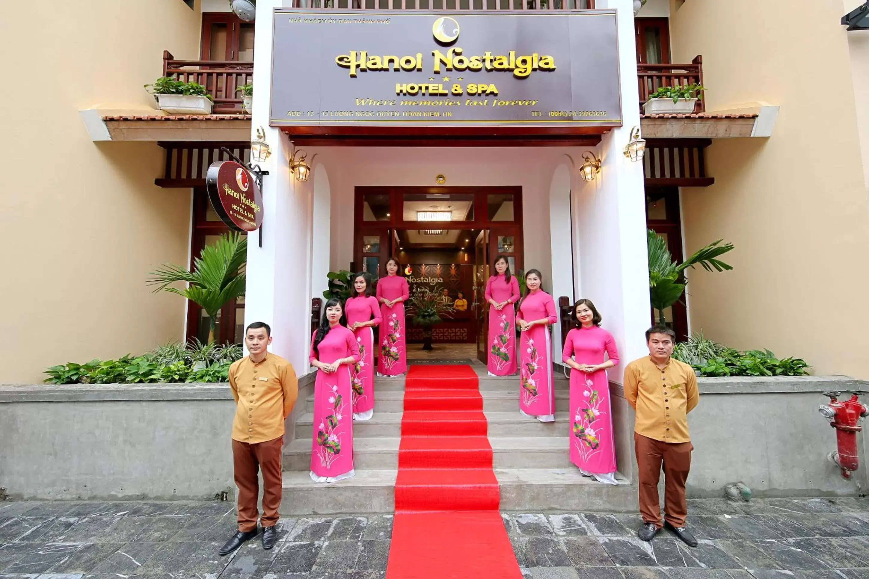 Property building in Hanoi Nostalgia Hotel & Spa