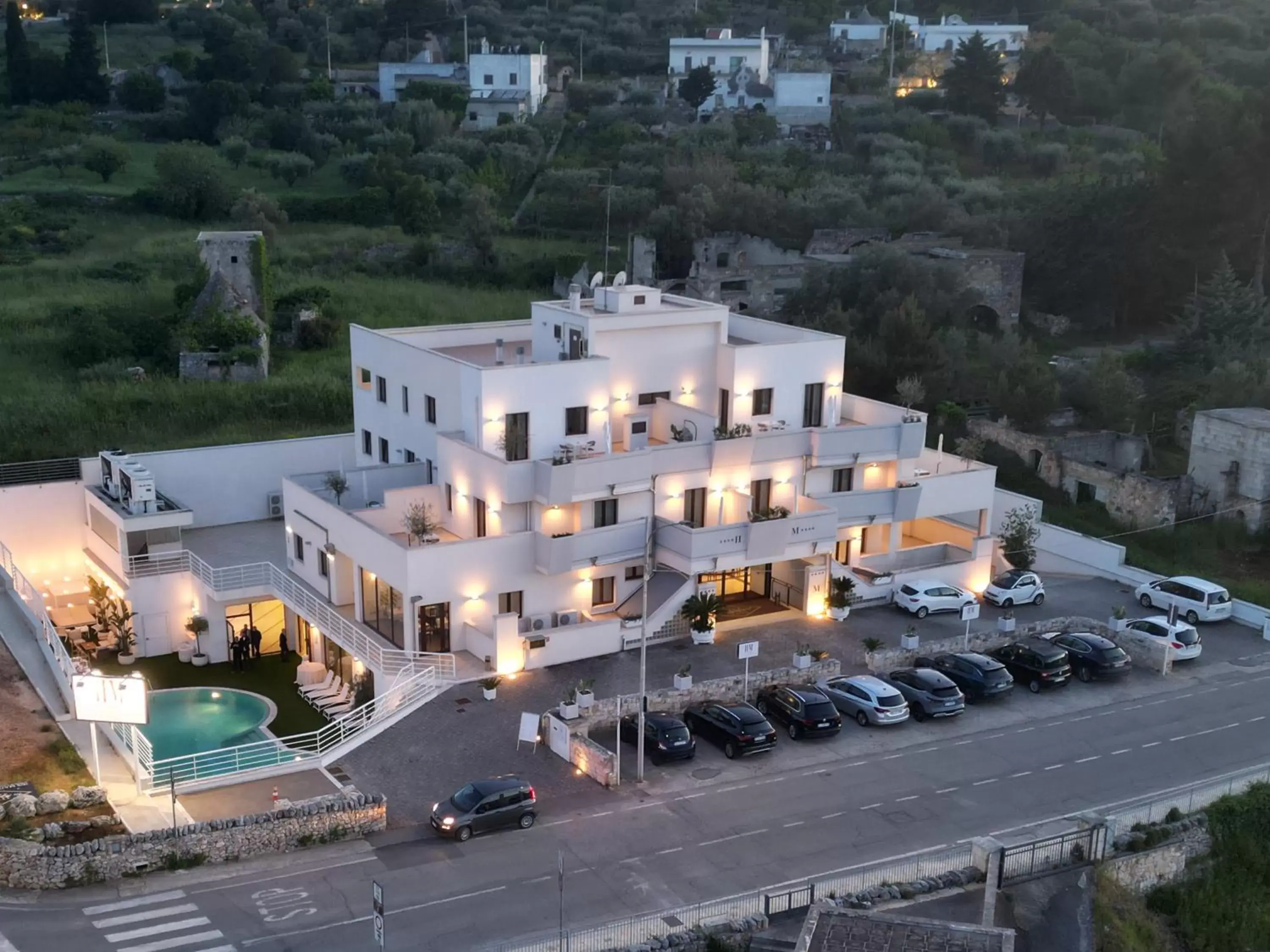 Property building, Bird's-eye View in Hotel Majesty Alberobello