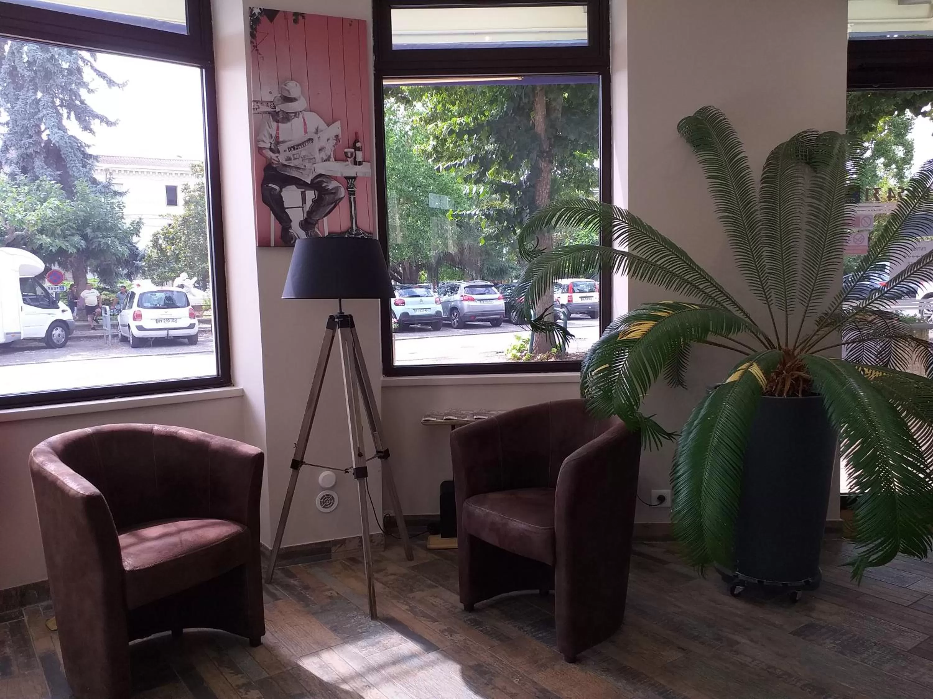 Lobby or reception in Hôtel La Couronne