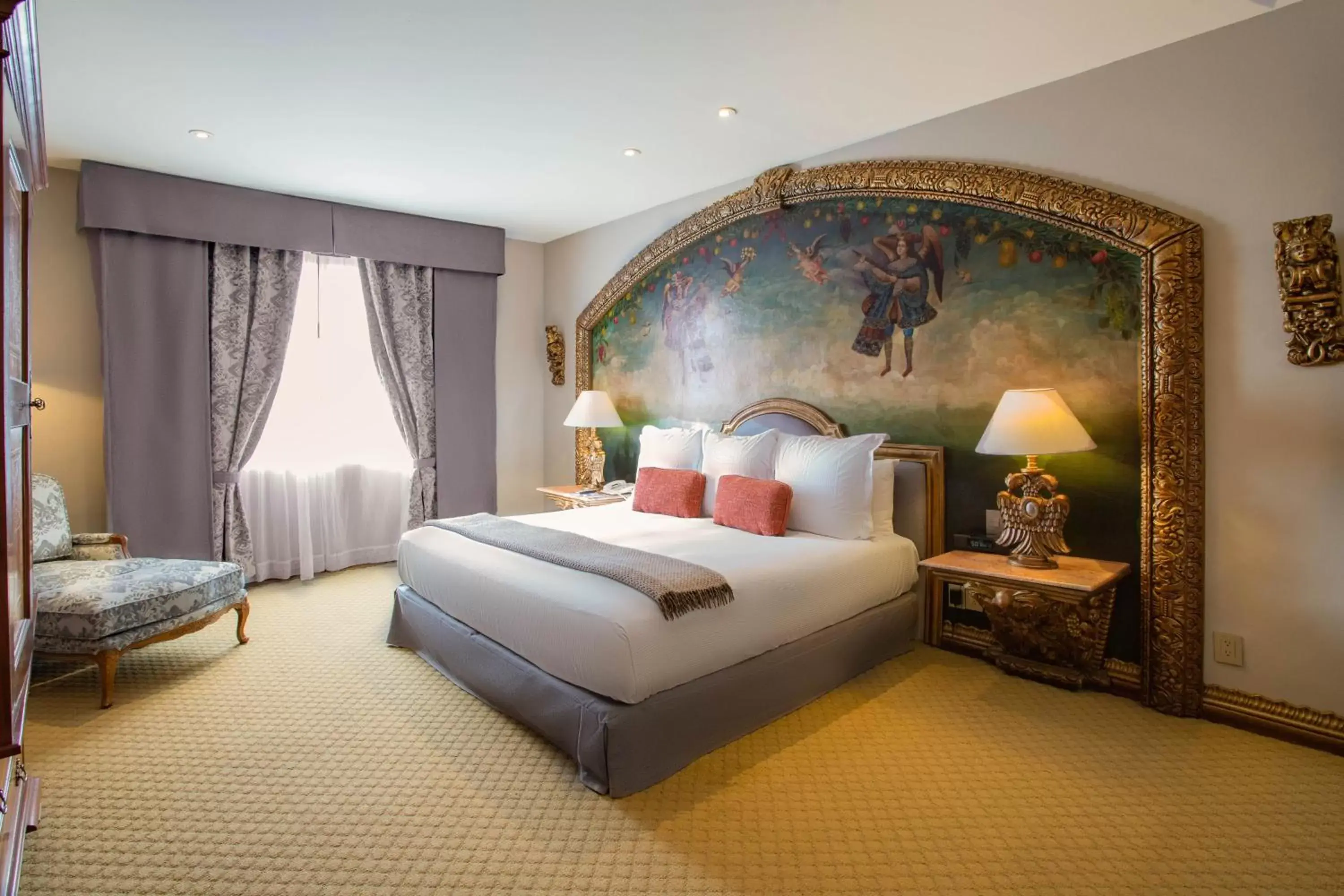 Bedroom, Bed in Quinta Real Saltillo