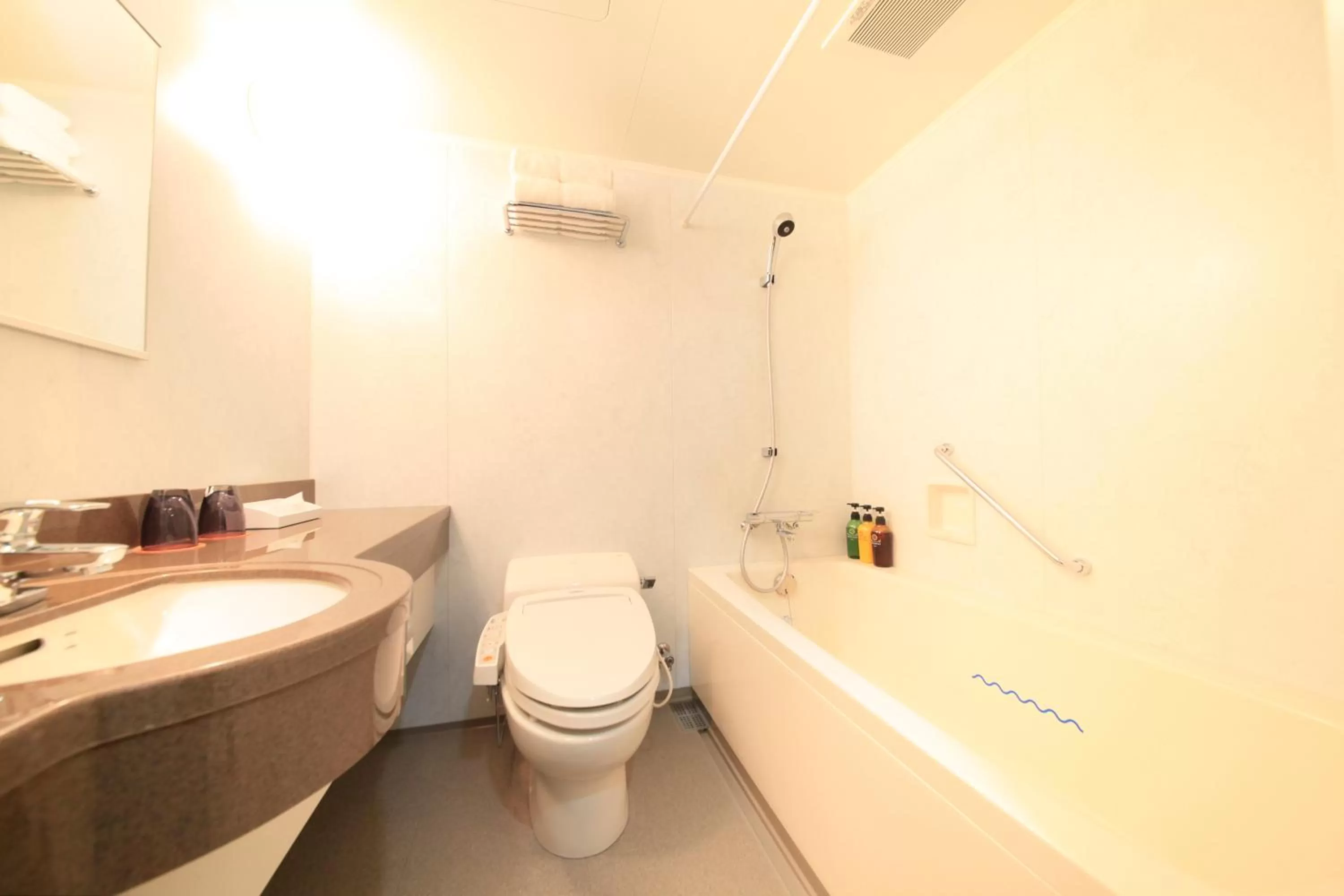 Bathroom in Vessel Inn Sapporo Nakajima Park