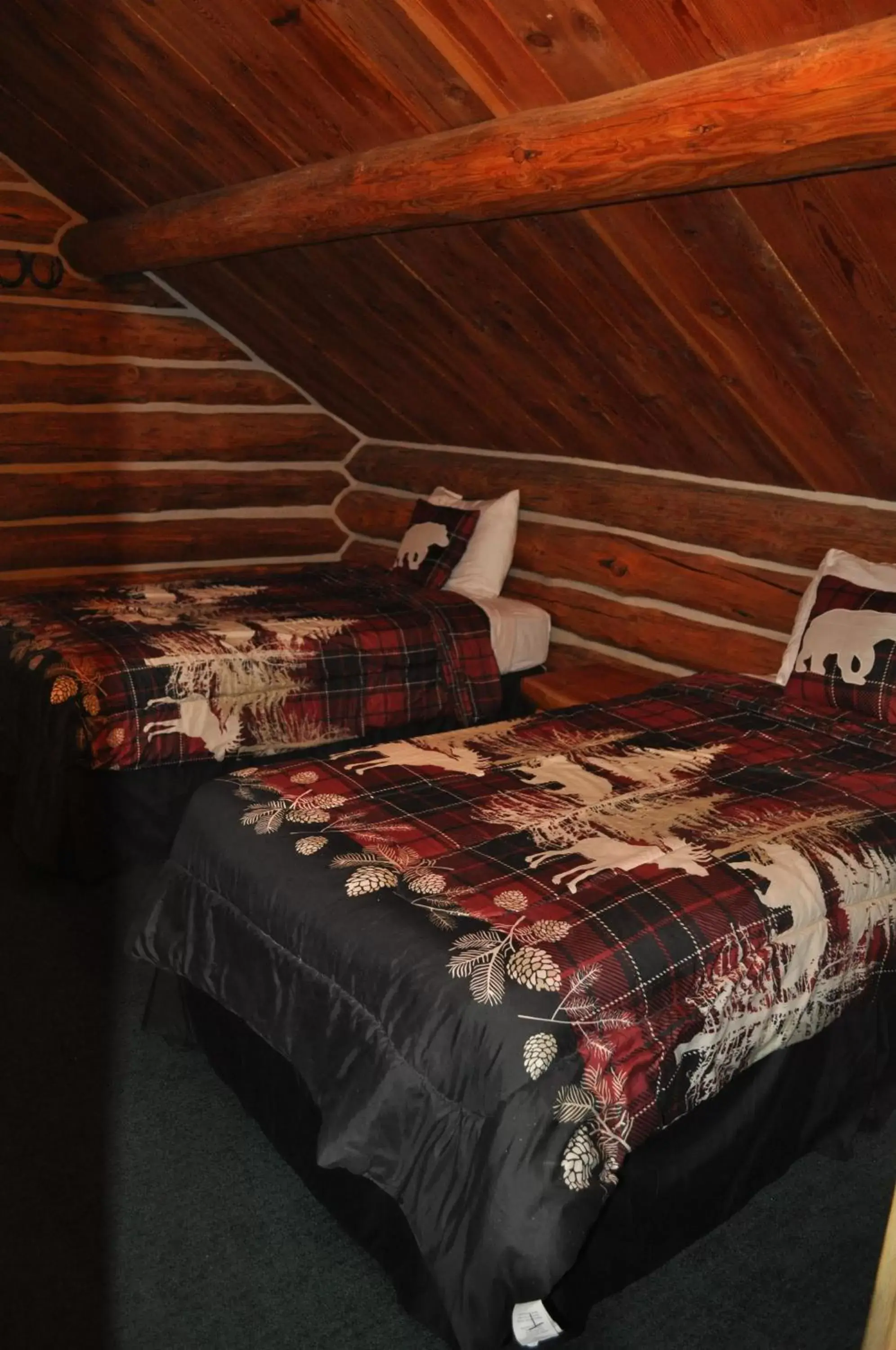 Bed in Crooked Creek Guest Ranch