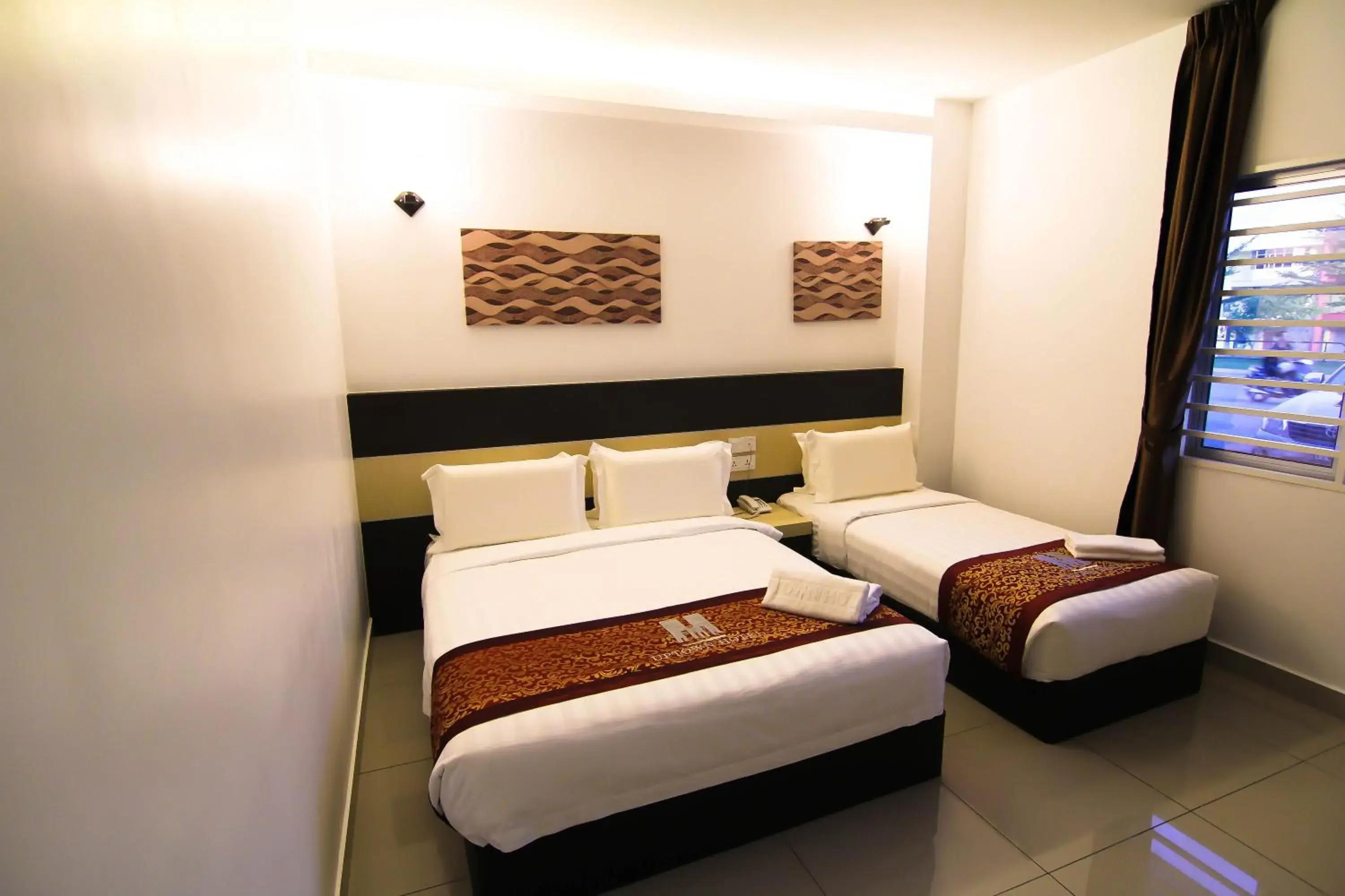 Bed in Uptown Hotel Seremban Bed in Uptown Hotel Seremban