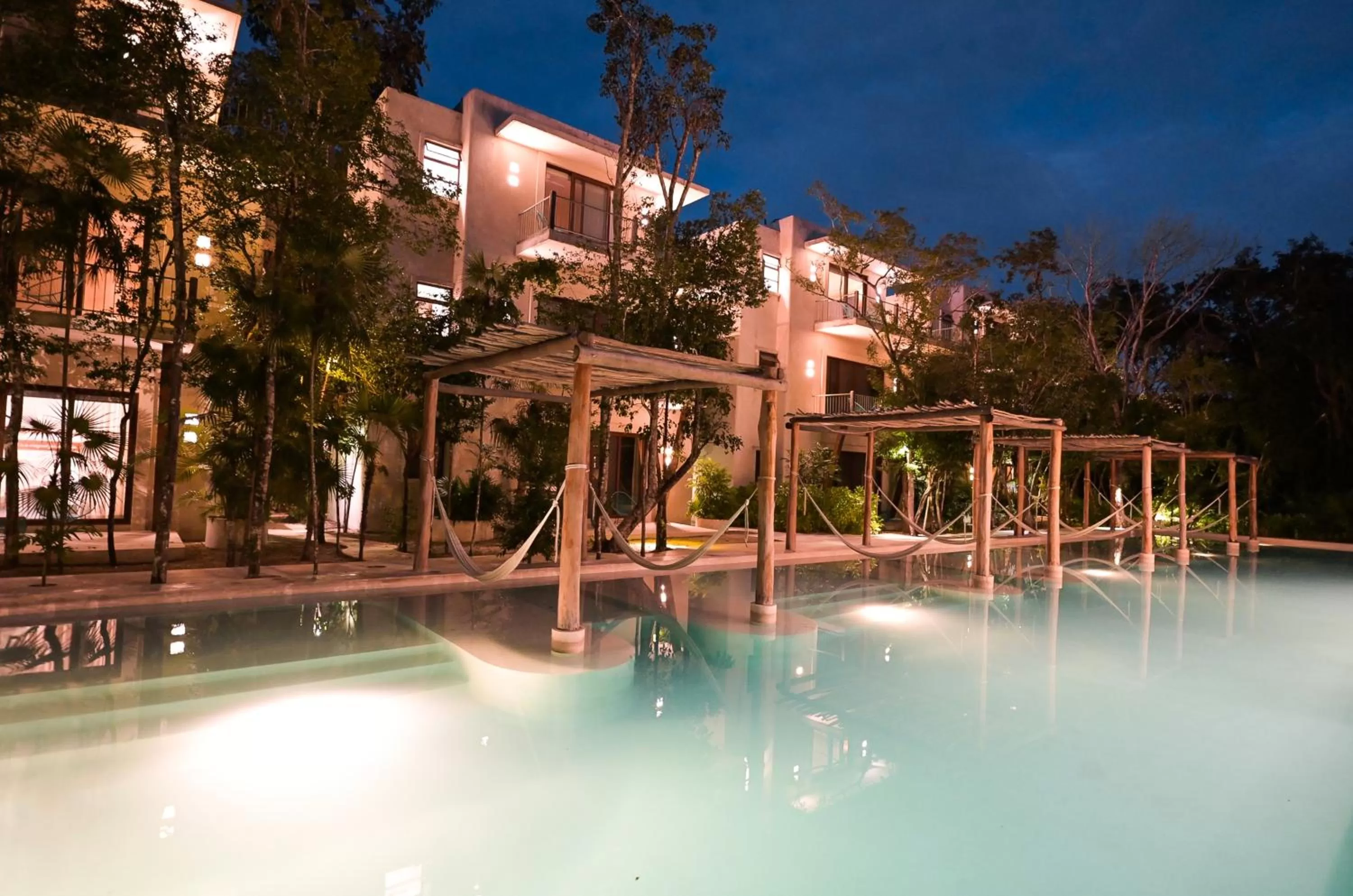 Property building in Hotel Holistika Tulum