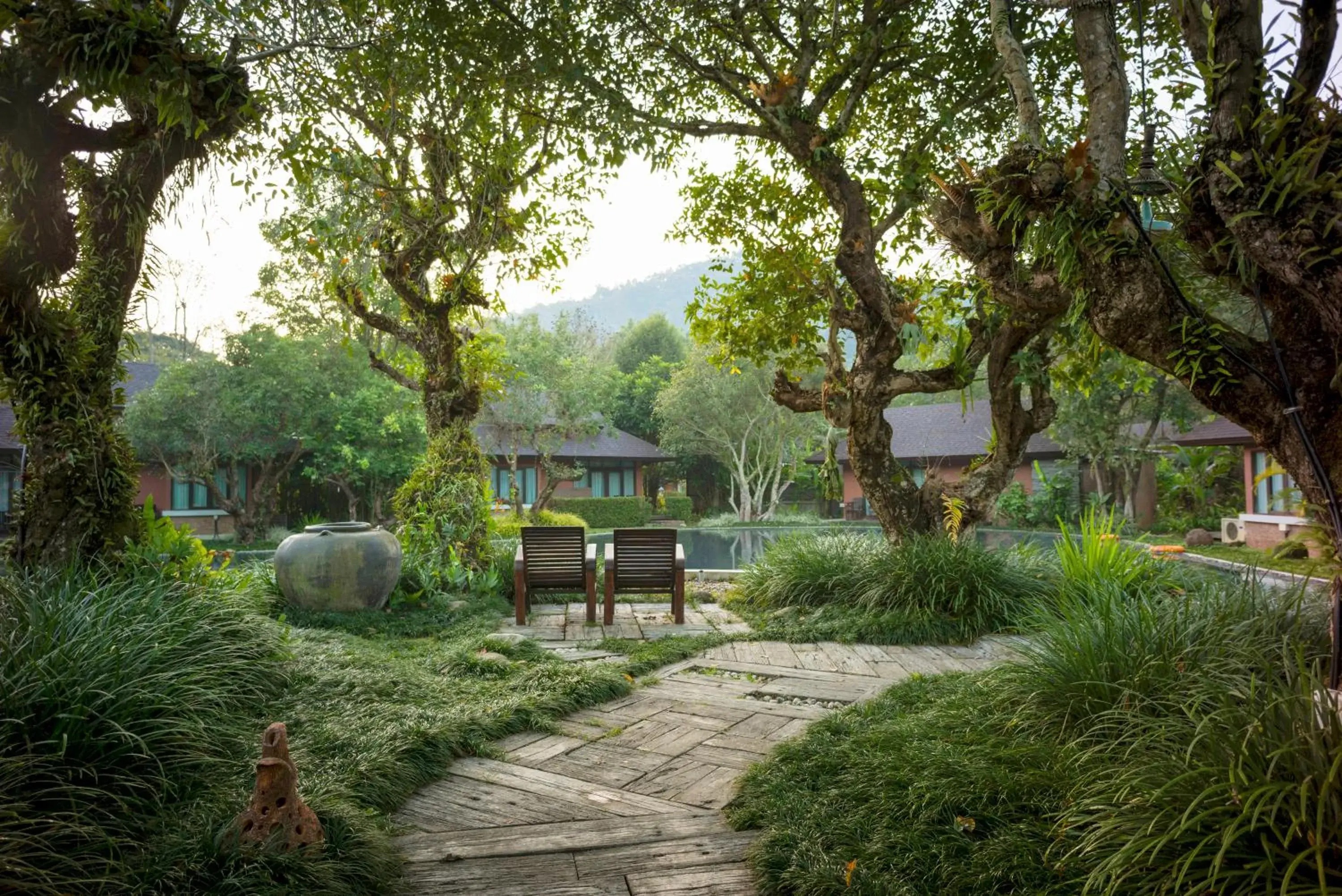 Garden view, Garden in Sibsan Resort & Spa Maetaeng SHA