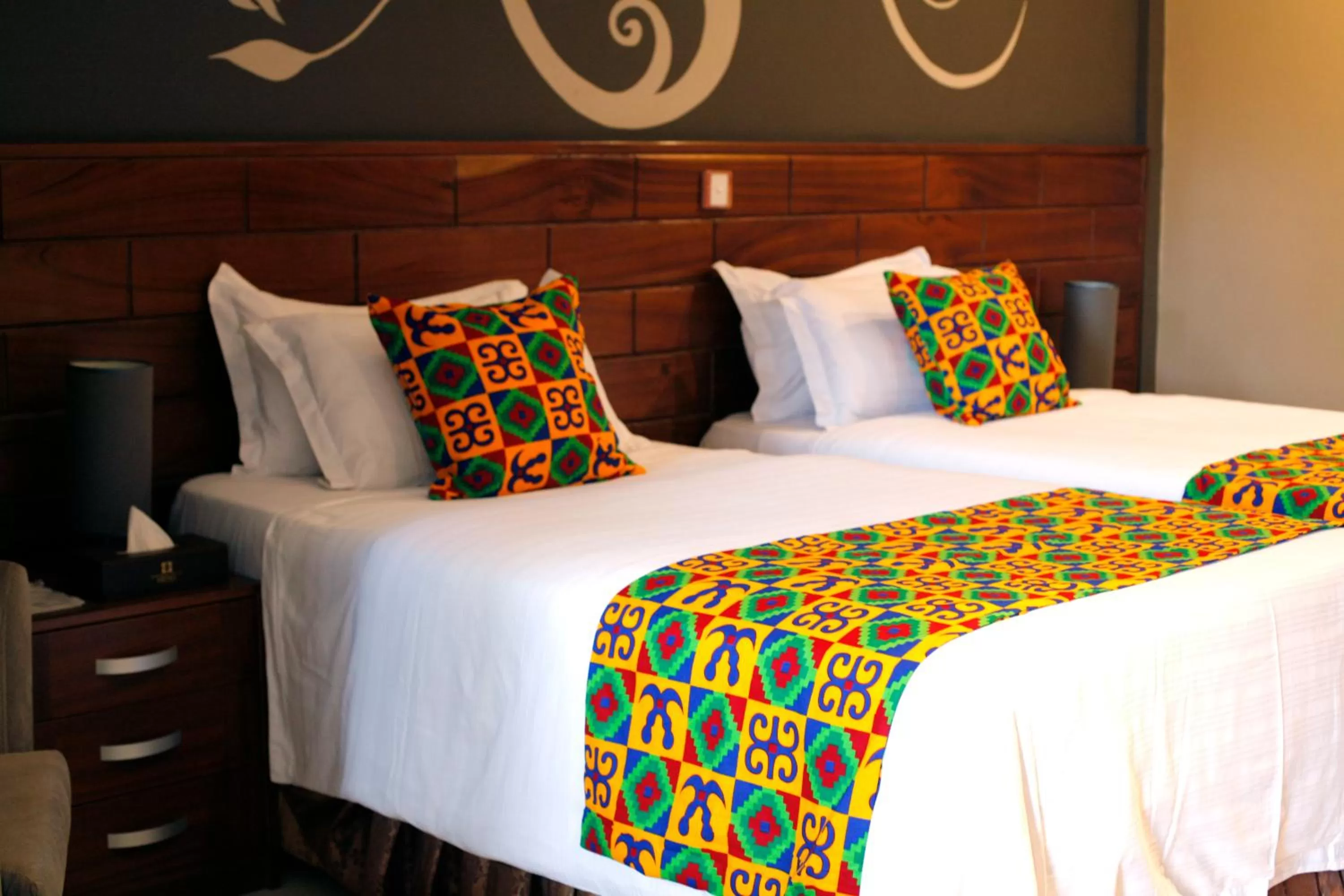 Bed in Airport West Hotel