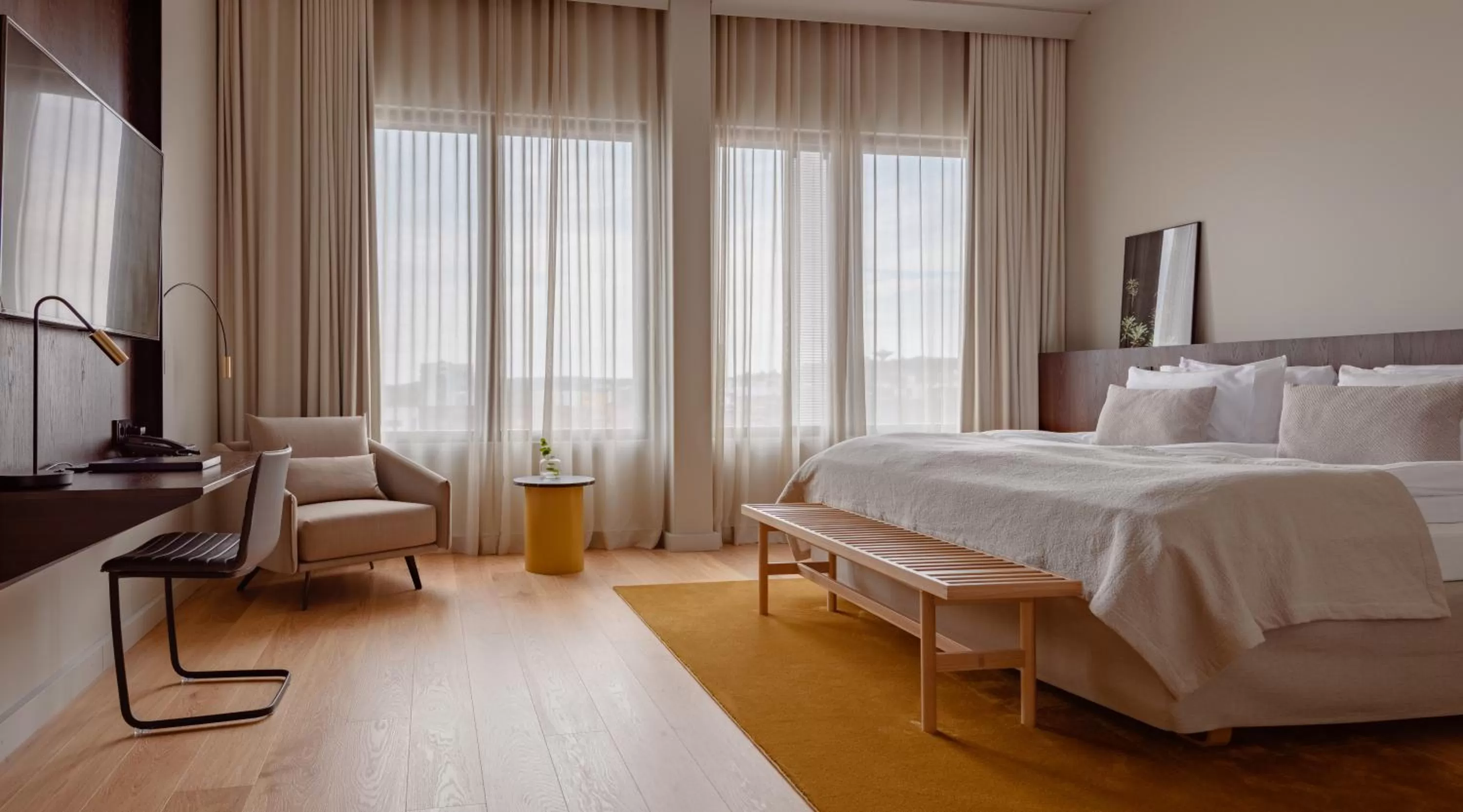 Bed in Solo Sokos Hotel Paviljonki