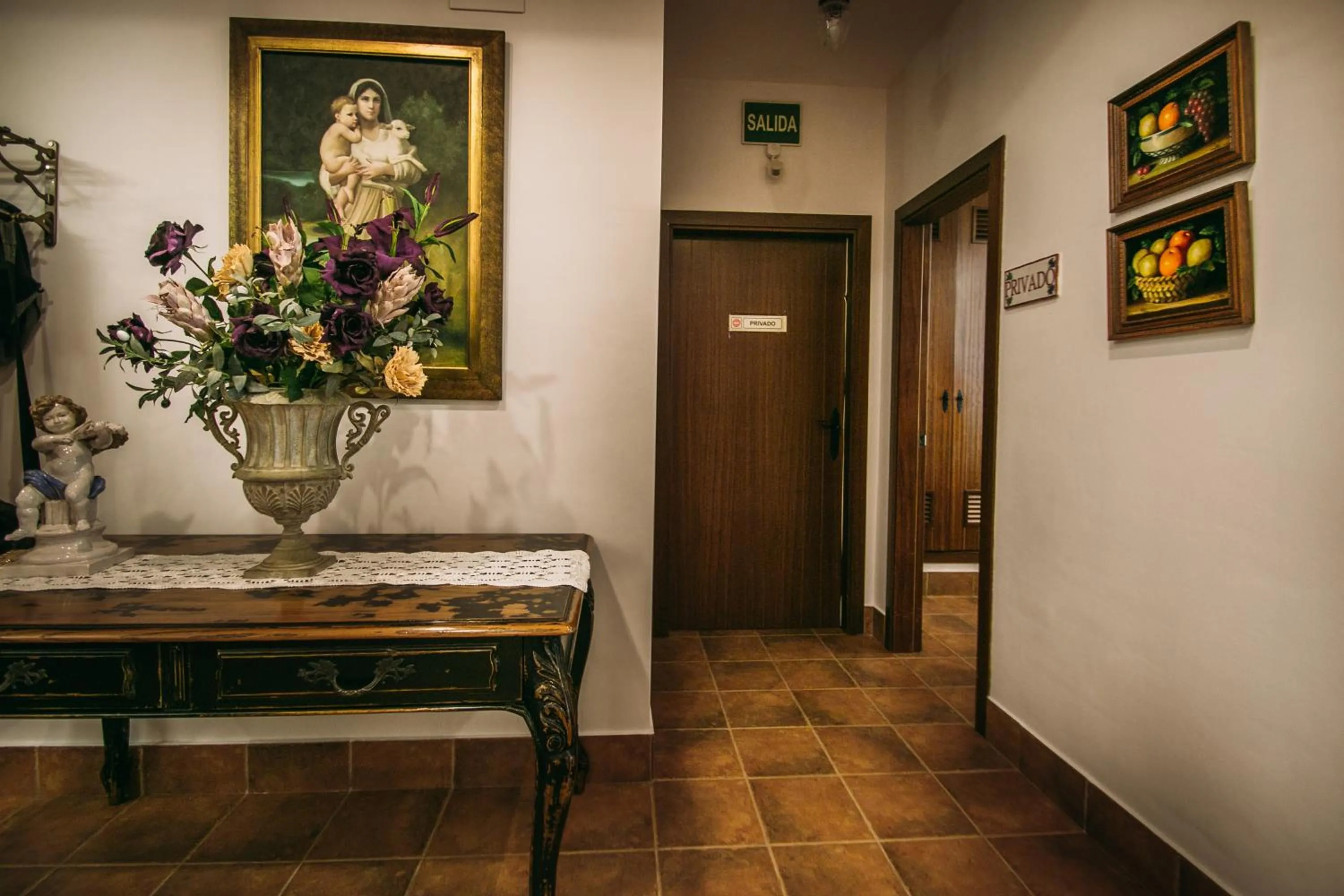 Lobby or reception in Hotel Valsequillo