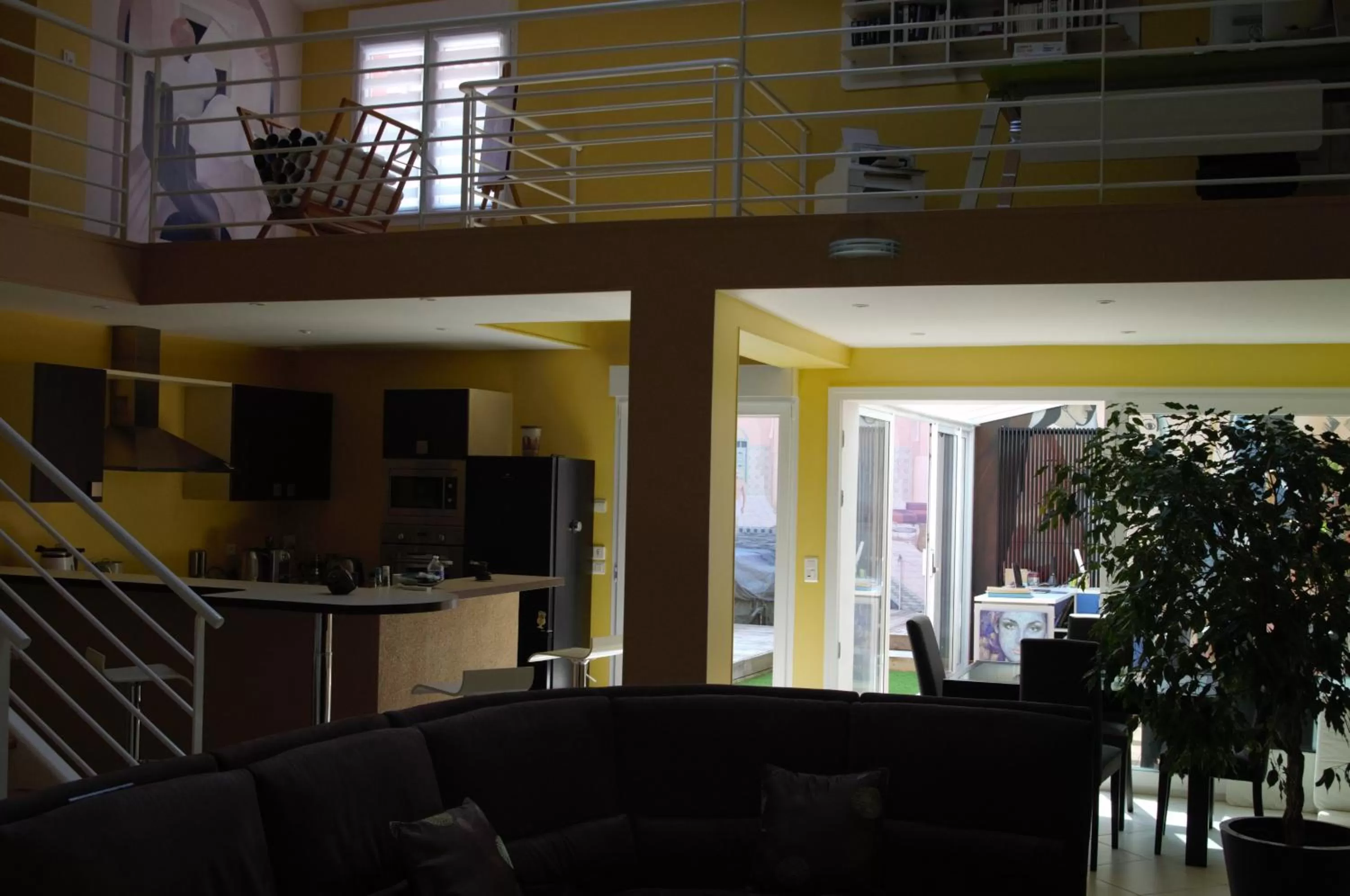 Seating Area in La Maison de L Artiste - Chambres d'hôtes à Verdun - avec jacuzzi