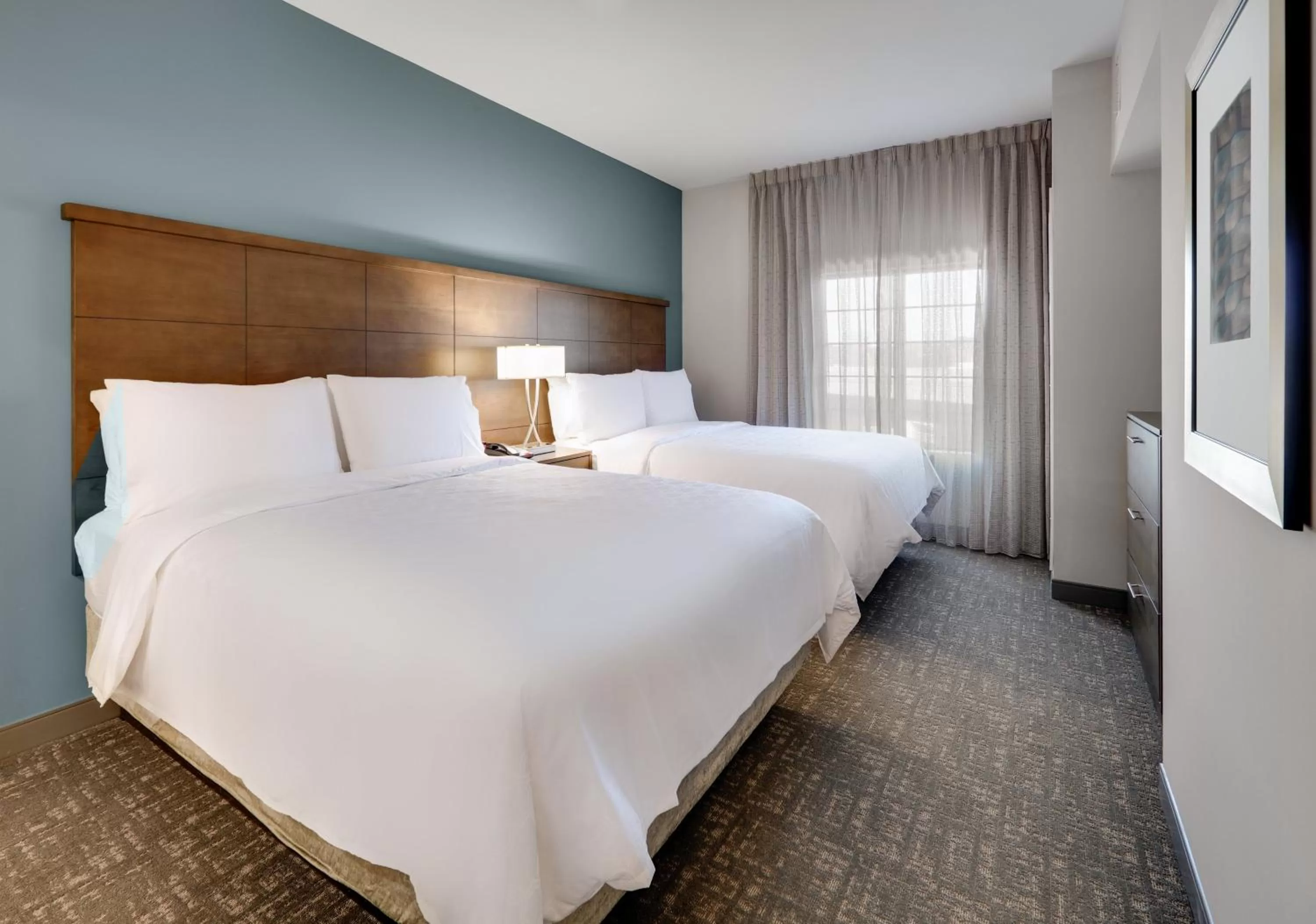 Photo of the whole room, Bed in Staybridge Suites - Oklahoma City - Downtown by IHG