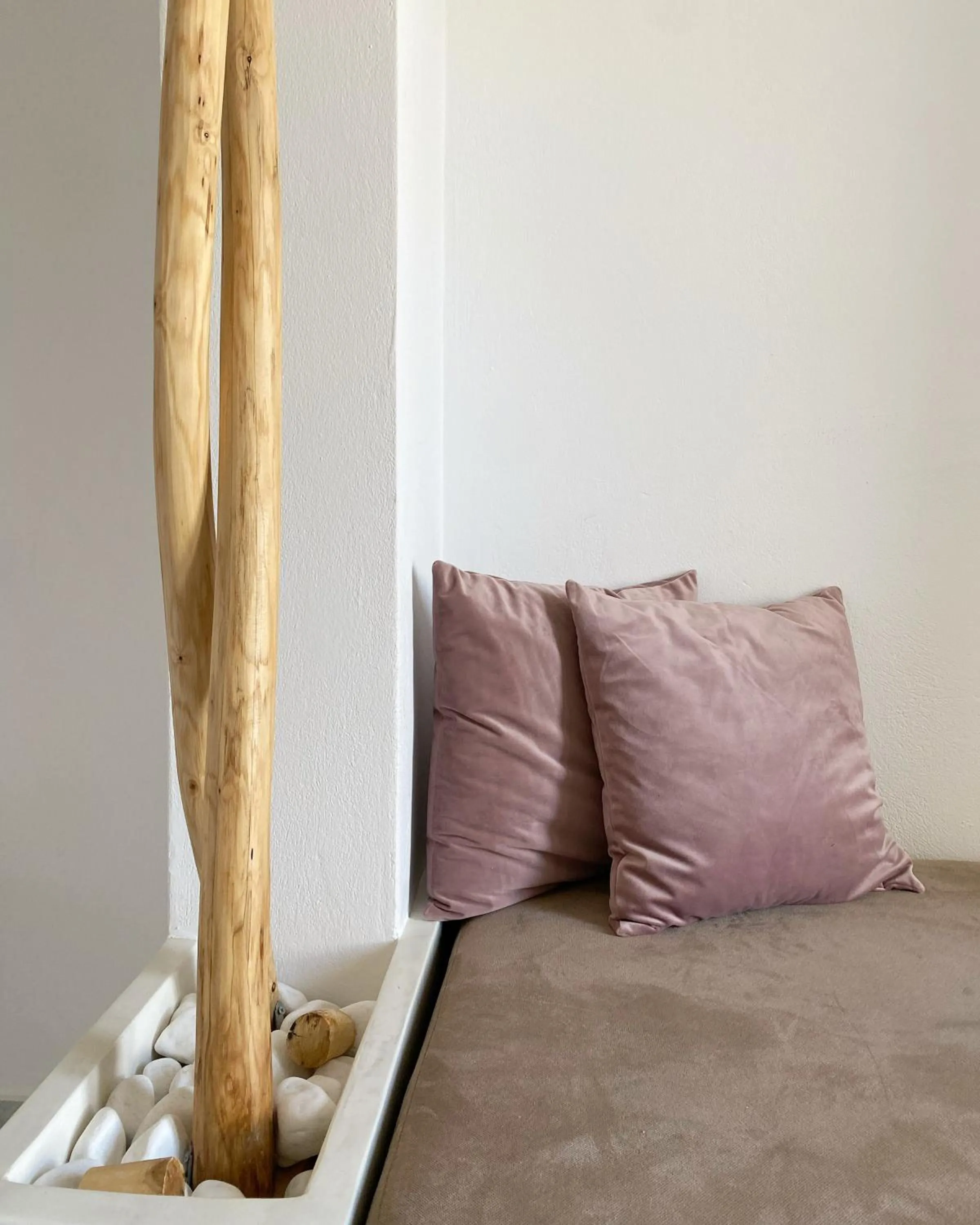 Decorative detail, Bed in Fikas Hotel