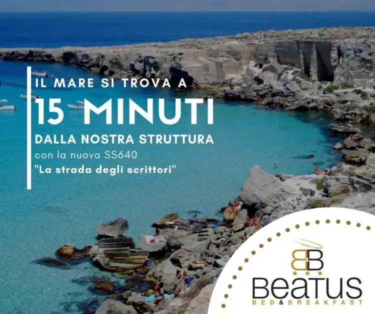 Beach in Beatus Sicily B&B