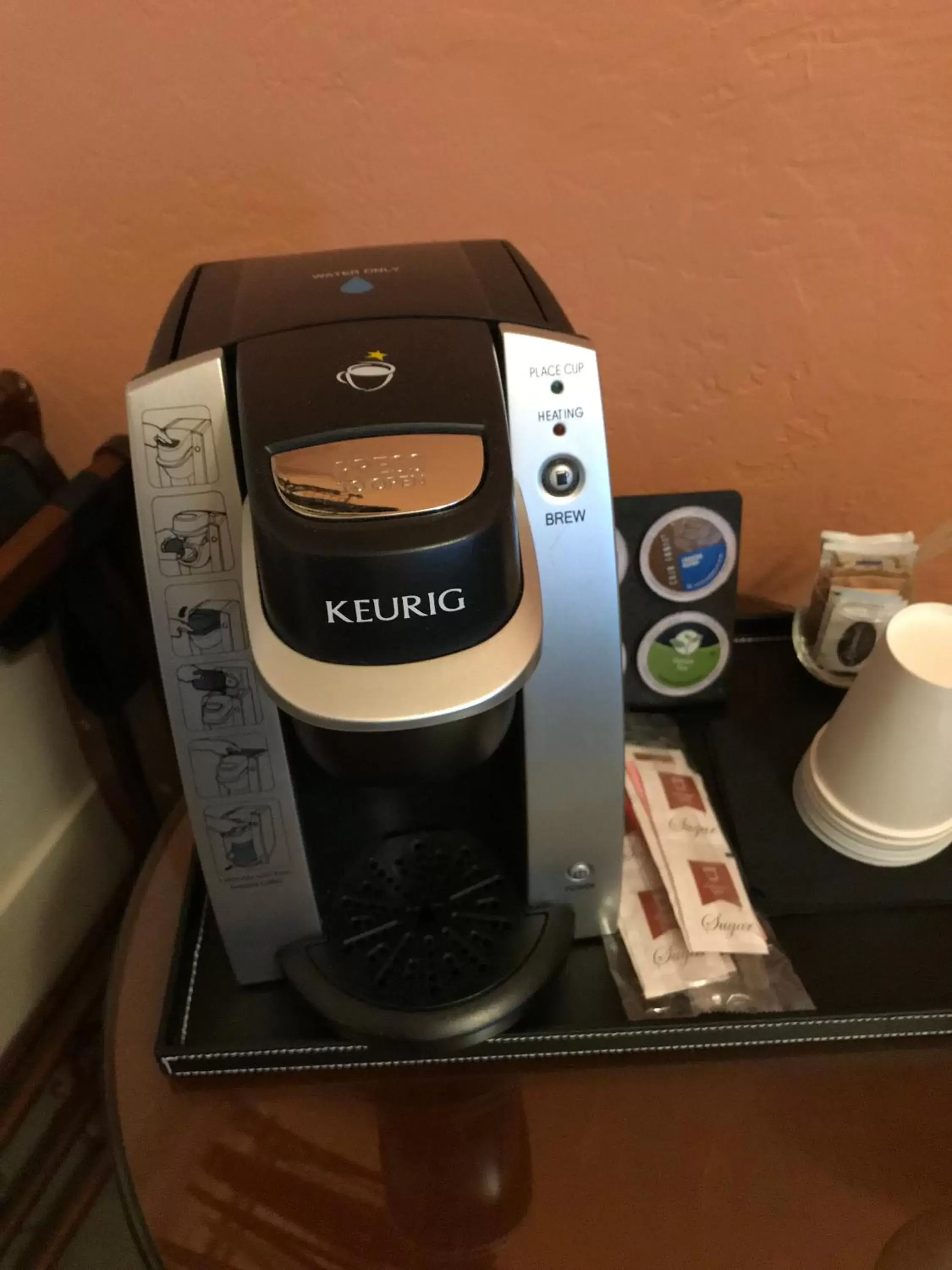 Coffee/Tea Facilities in Hotel Sutter