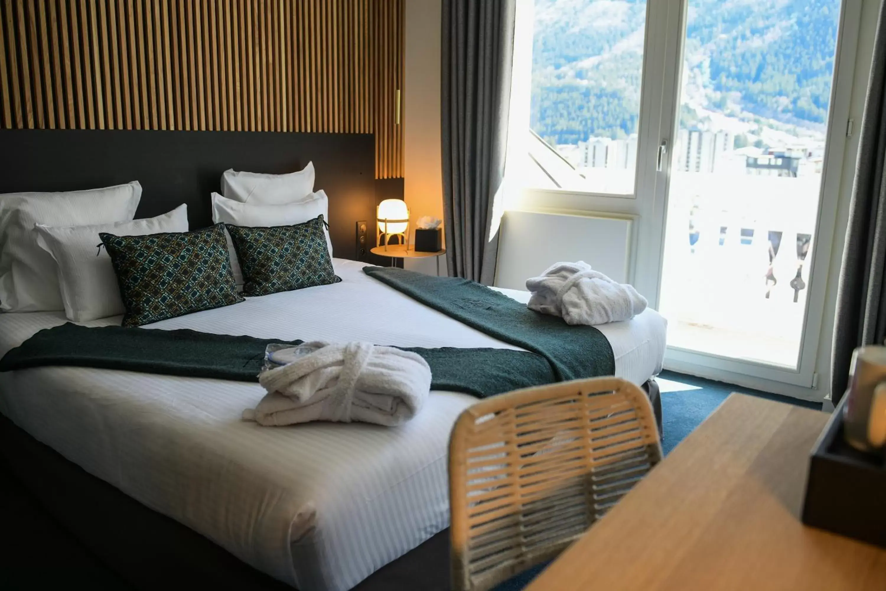 Photo of the whole room, Bed in La Folie Douce Hotels Chamonix
