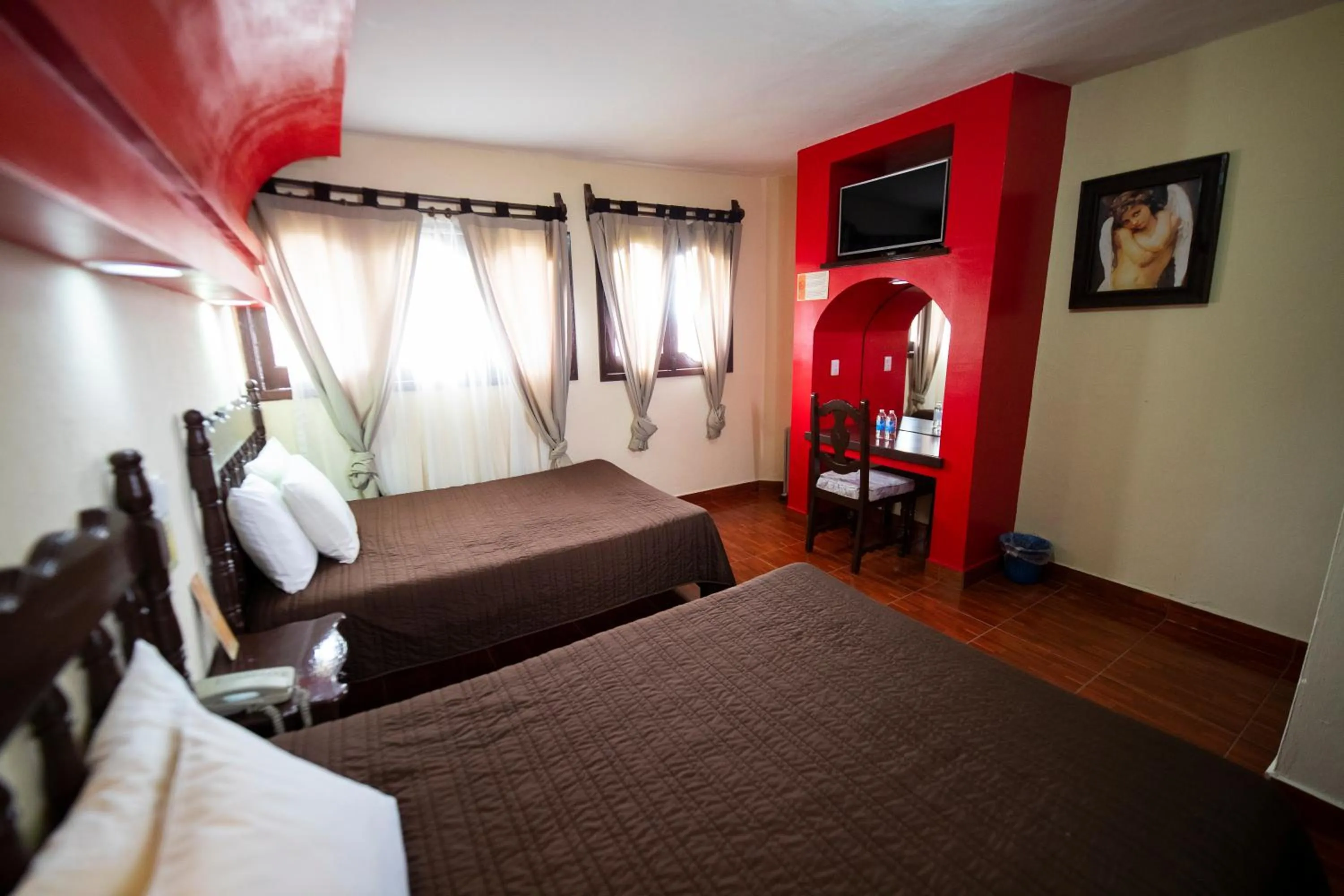 Bed in Hotel D’Monica