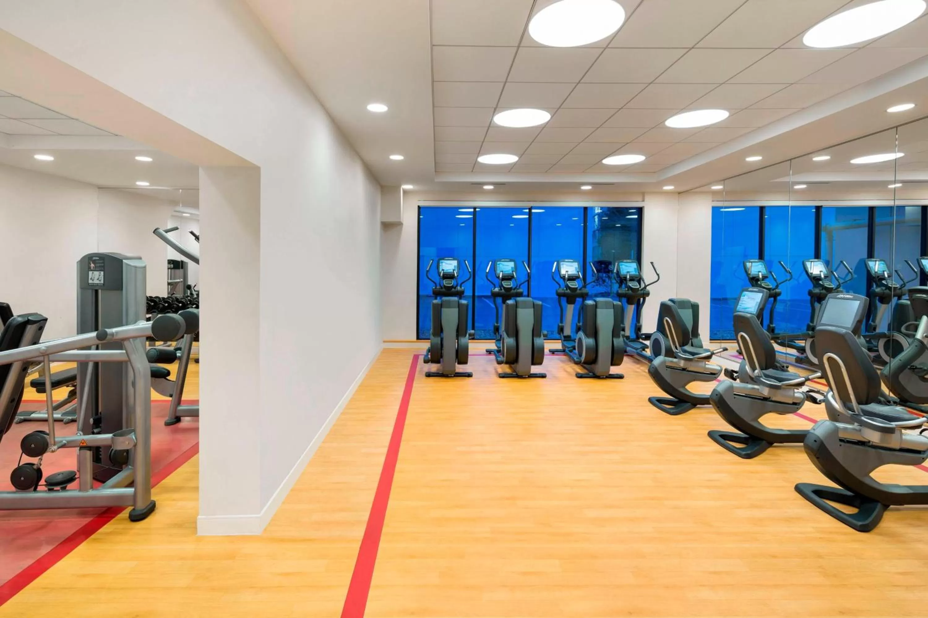 Fitness centre/facilities in Sheraton Vancouver Airport Hotel