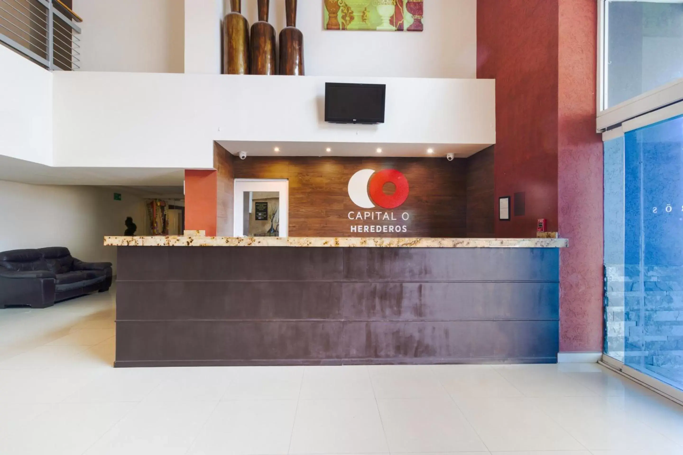 Lobby or reception, Lobby/Reception in Capital O Hotel Herederos, Piedras Negras