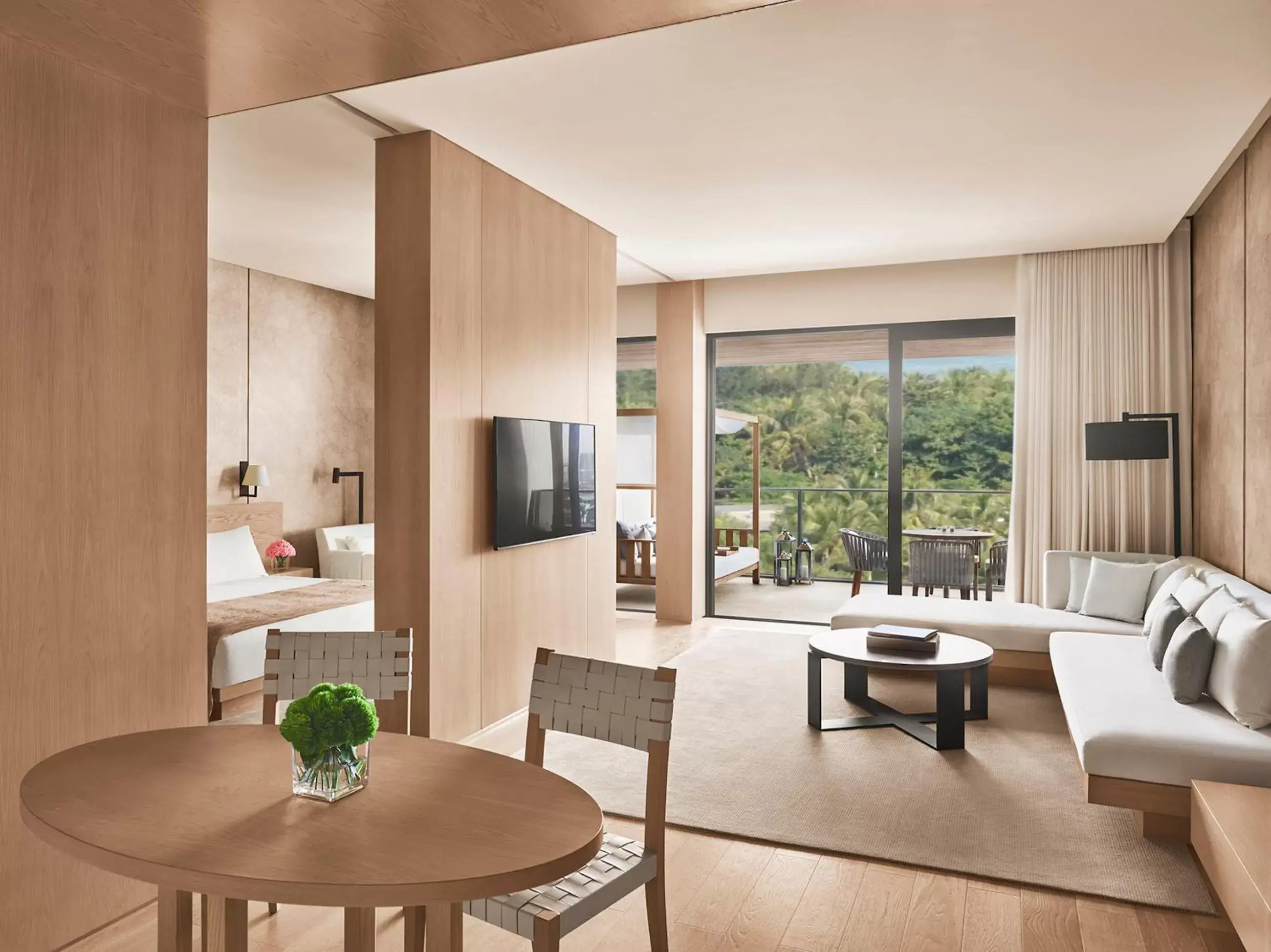 Living room, Seating Area in The Sanya EDITION