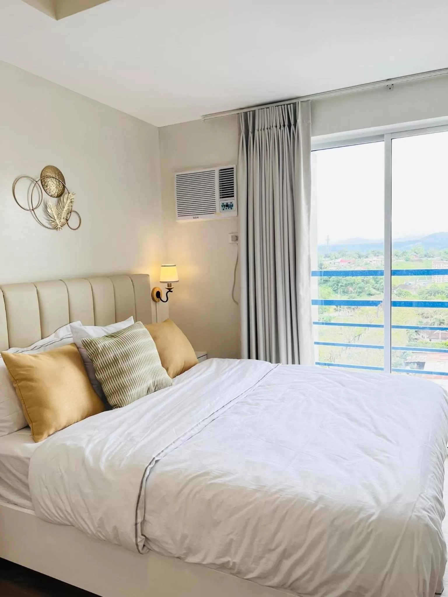 Bed in Studio with mountain view, near Limketkai mall in Prime Cagayan de Oro